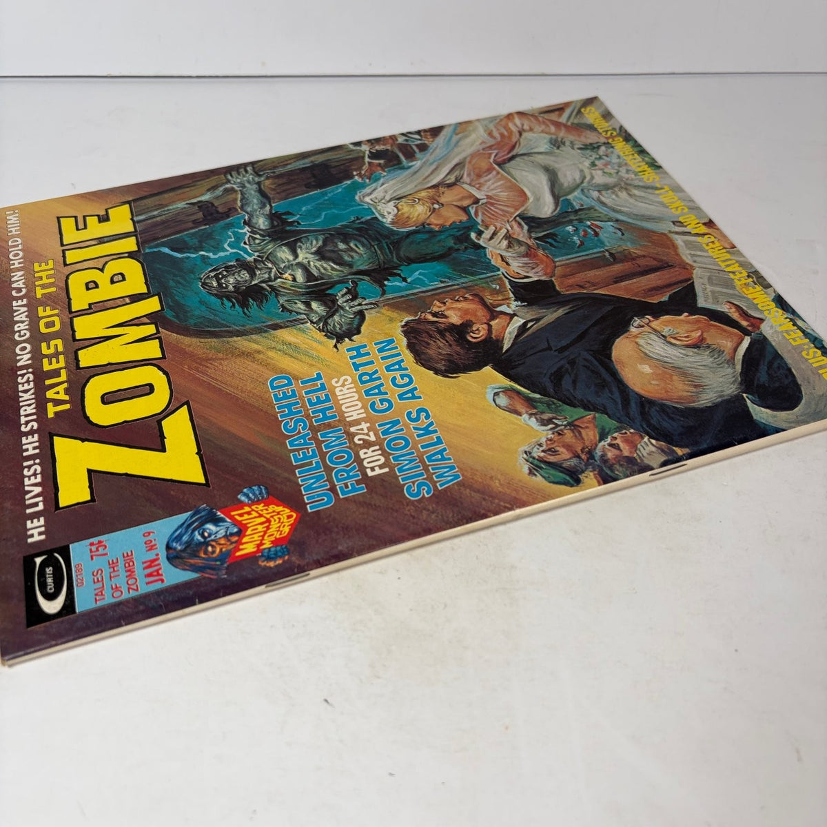 Tales of the Zombie Magazine #9 January 1975 Simon Garth Marvel Horror Comic