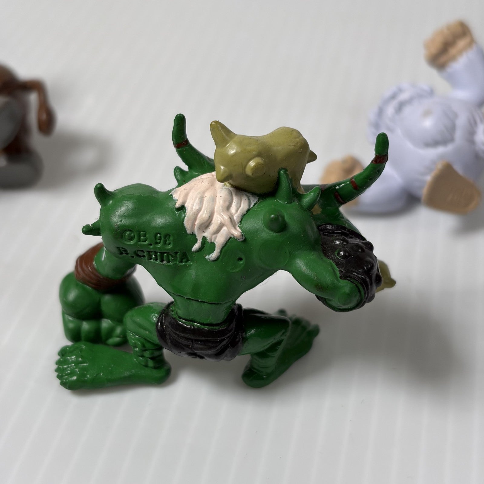 Vintage Bandai Digimon Action Figures Lot of 4 Mini Monster Creatures 1998