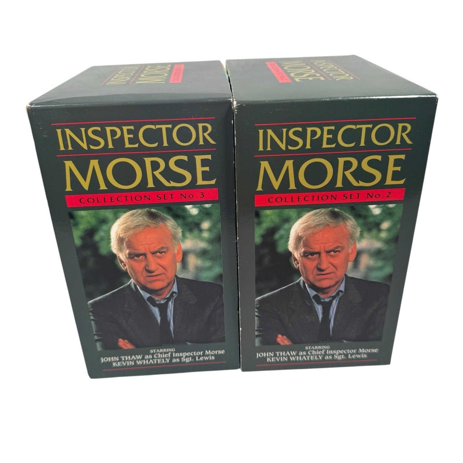 Lot Of 2 Inspector Morse British Detective Mystery VHS Sets #2 & #3