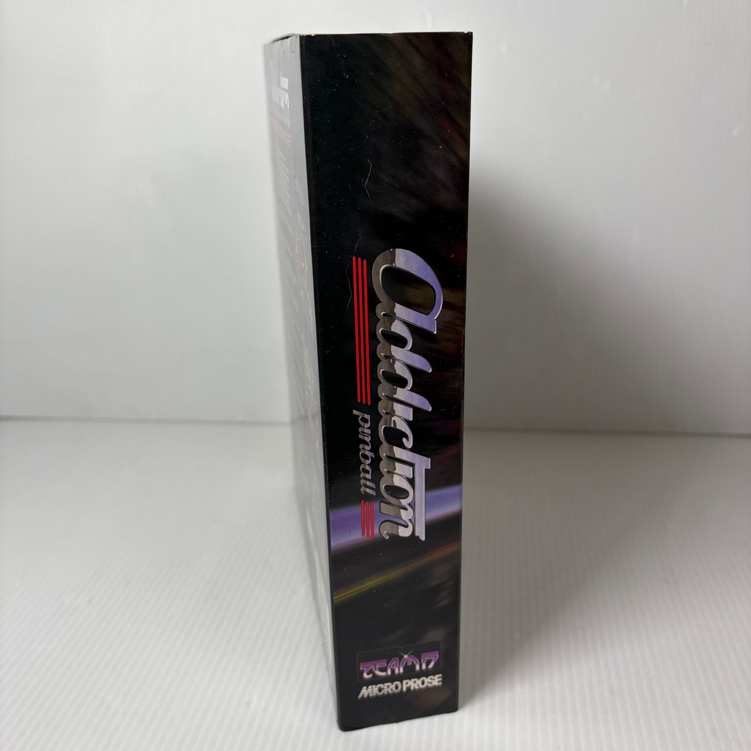 Addiction Pinball Big Box PC CD-ROM Video Game Worms World Rally Fever