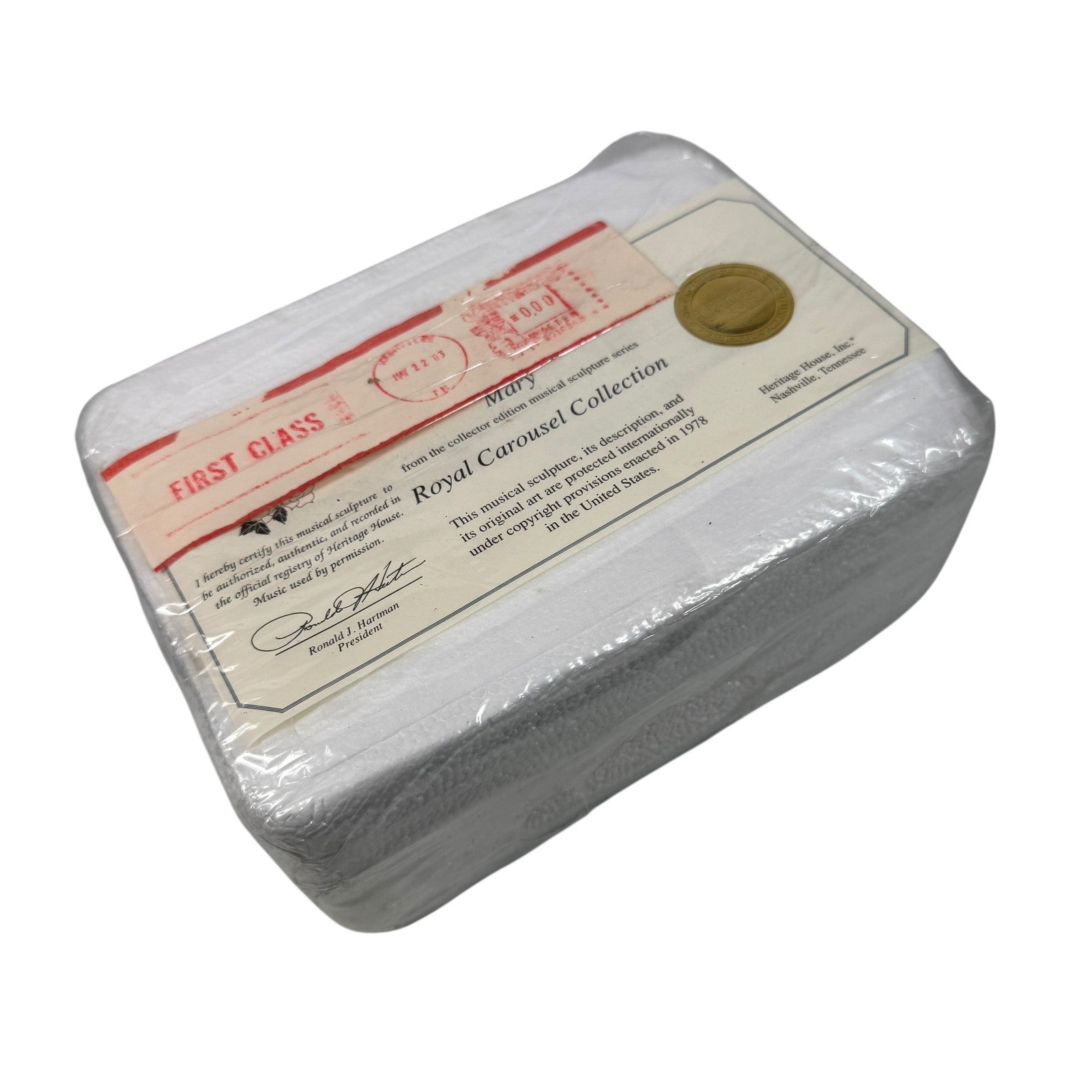 Heritage House Royal Carousel Collection Mary New in Box Everything Is Beautiful