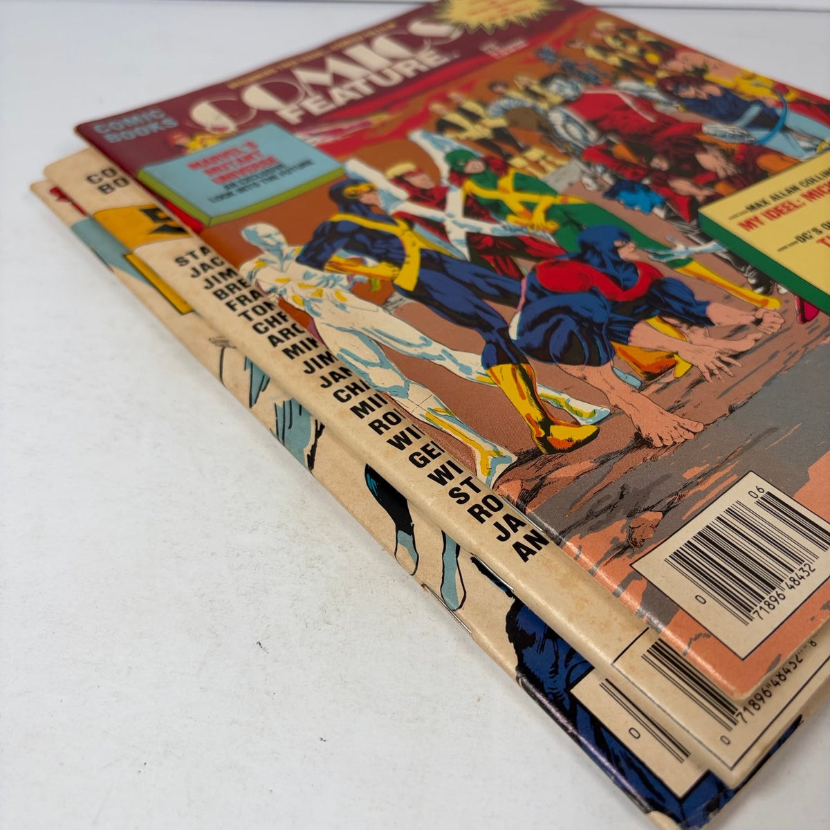 Stan Lee Comics Feature Magazine Lot (3) X-Factor Blue Beetle 50th Anniversary