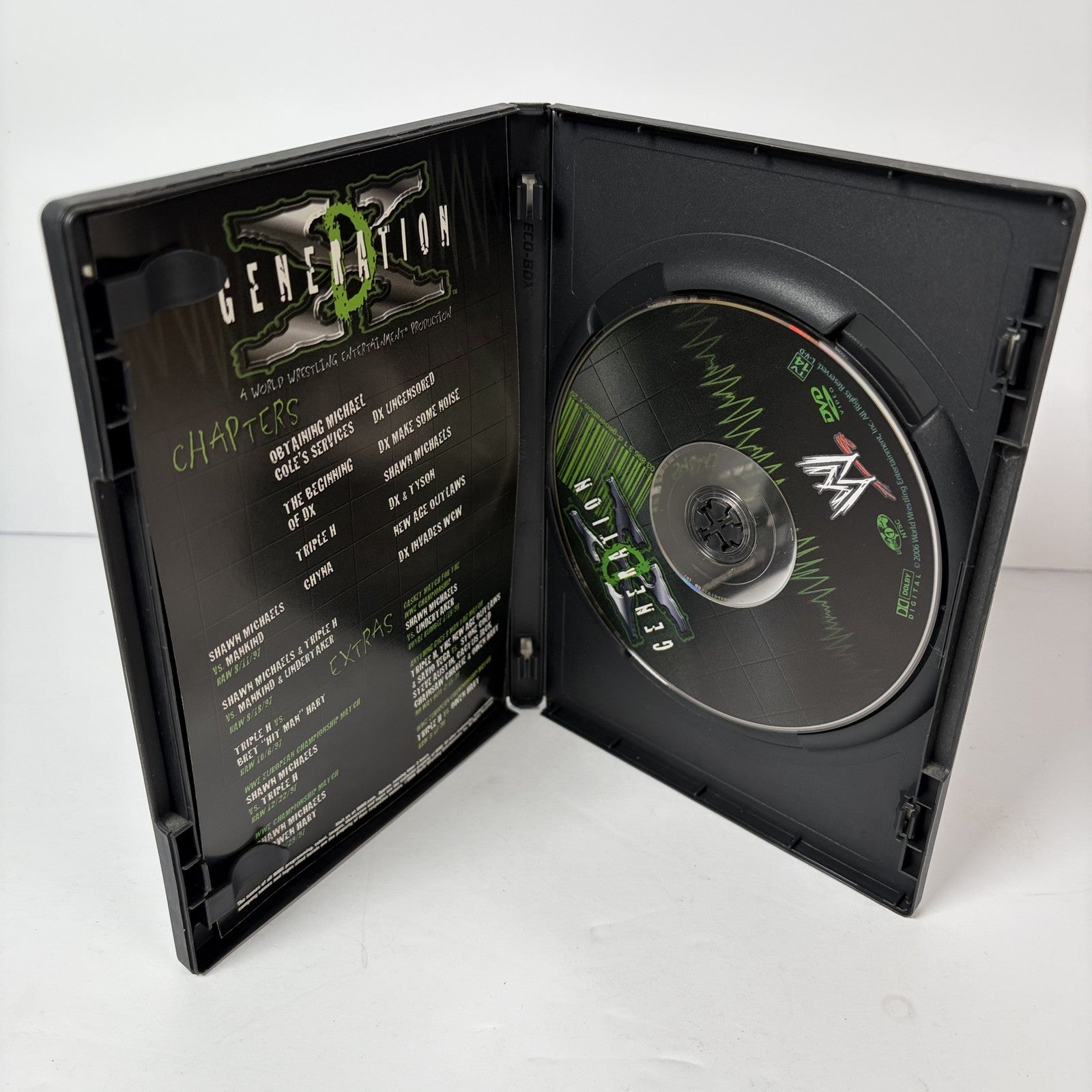 WWE D-Generation X Generation X DVD Shawn Michaels Triple H Chyna Wrestling DX