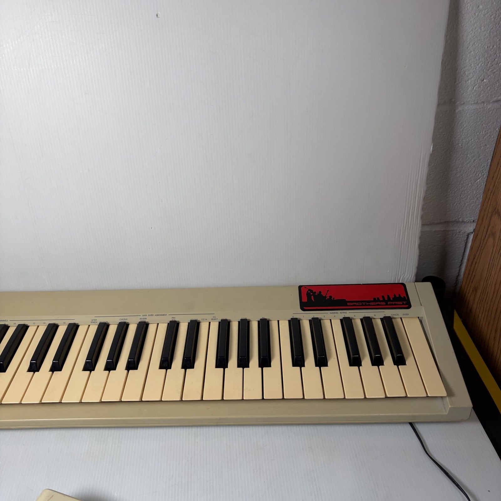 Quick Shot MIDI Composer Master Keyboard 49-Key Controller Vintage PC DOS Amiga