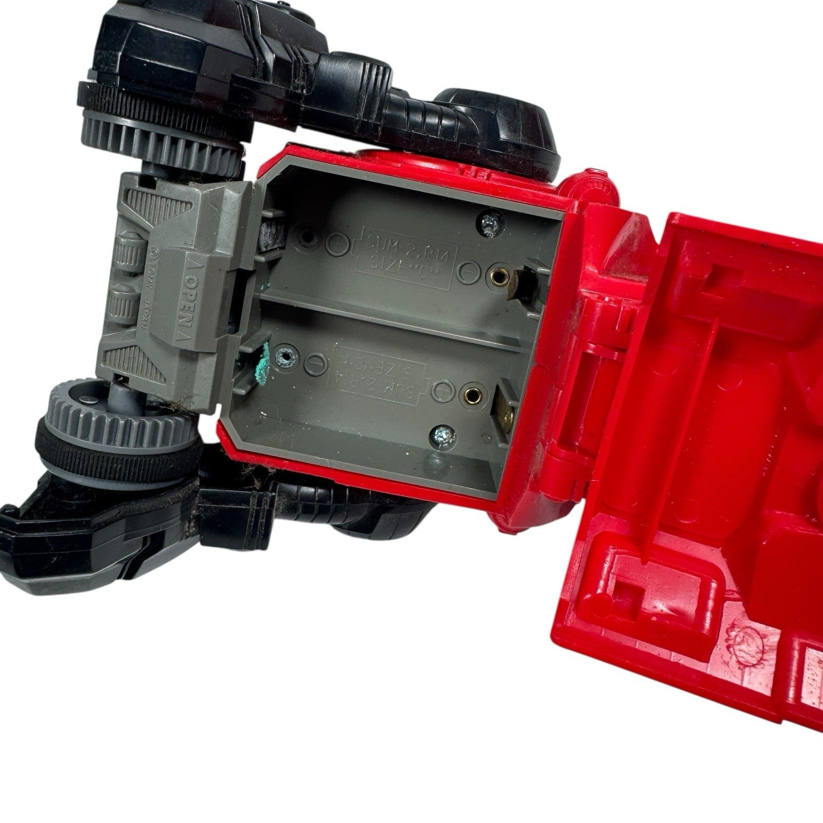 Lot Of 2 Starriors Tomy 1984 Deadeye T-Rex Robots with Parts AS IS