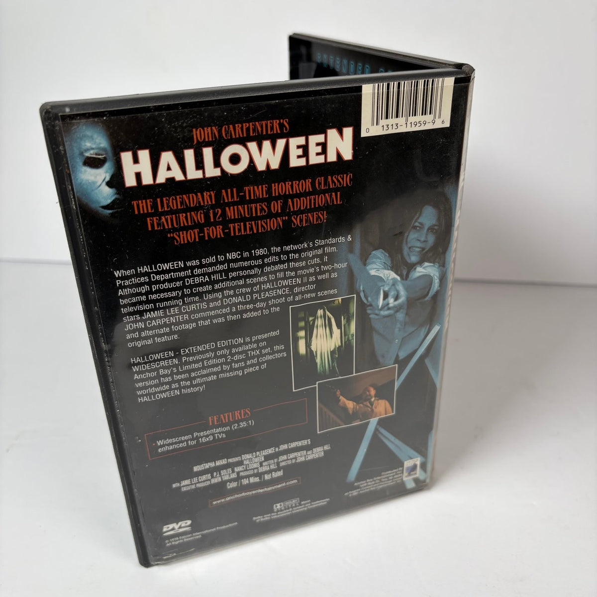 Halloween DVD Special Extended Edition Includes Footage Shot for TV Rare OOP
