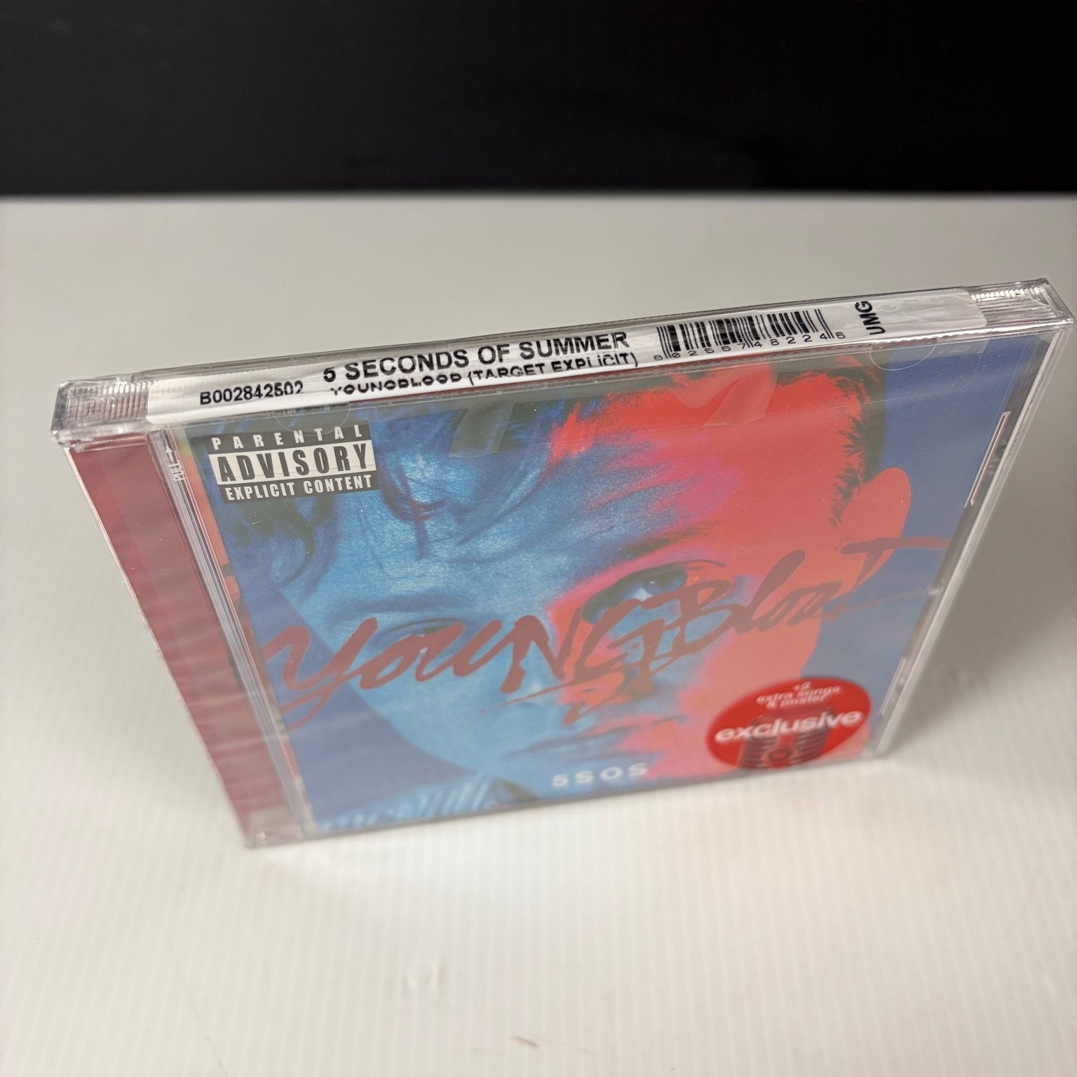 5 Seconds of Summer Youngblood CD Ashton Cover Target Exclusive Pop Capitol