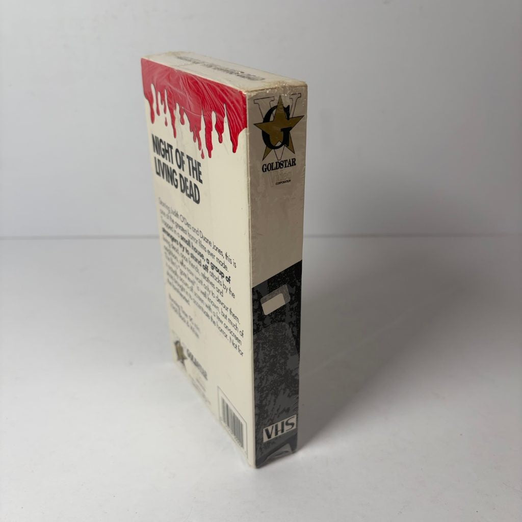 Night of the Living Dead VHS Tales of Horror Vol 9 Goldstar Romero Zombie Sealed