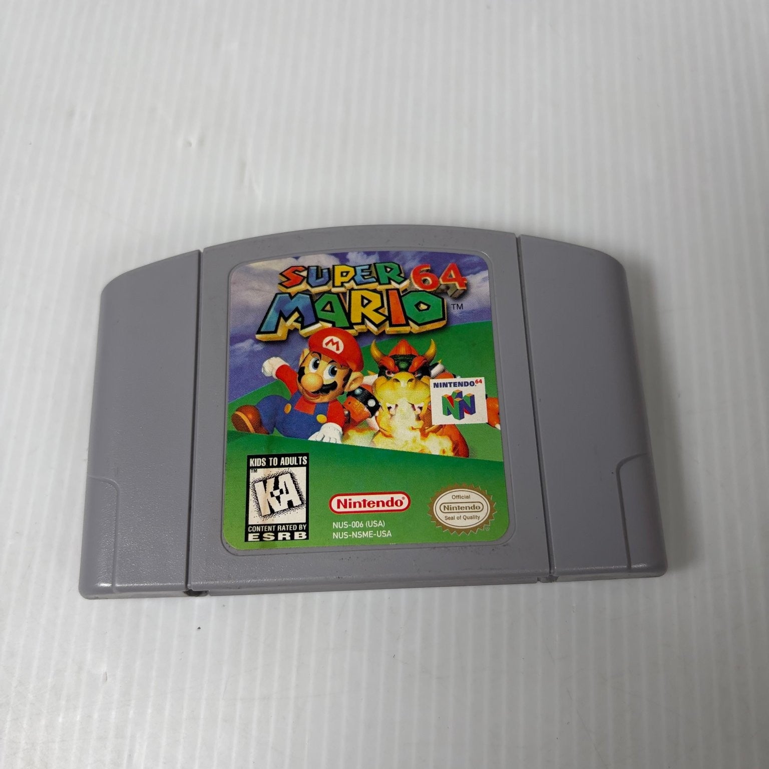 Super Mario 64 Nintendo 64 N64 Video Game Classic Platformer Authentic Cartridge