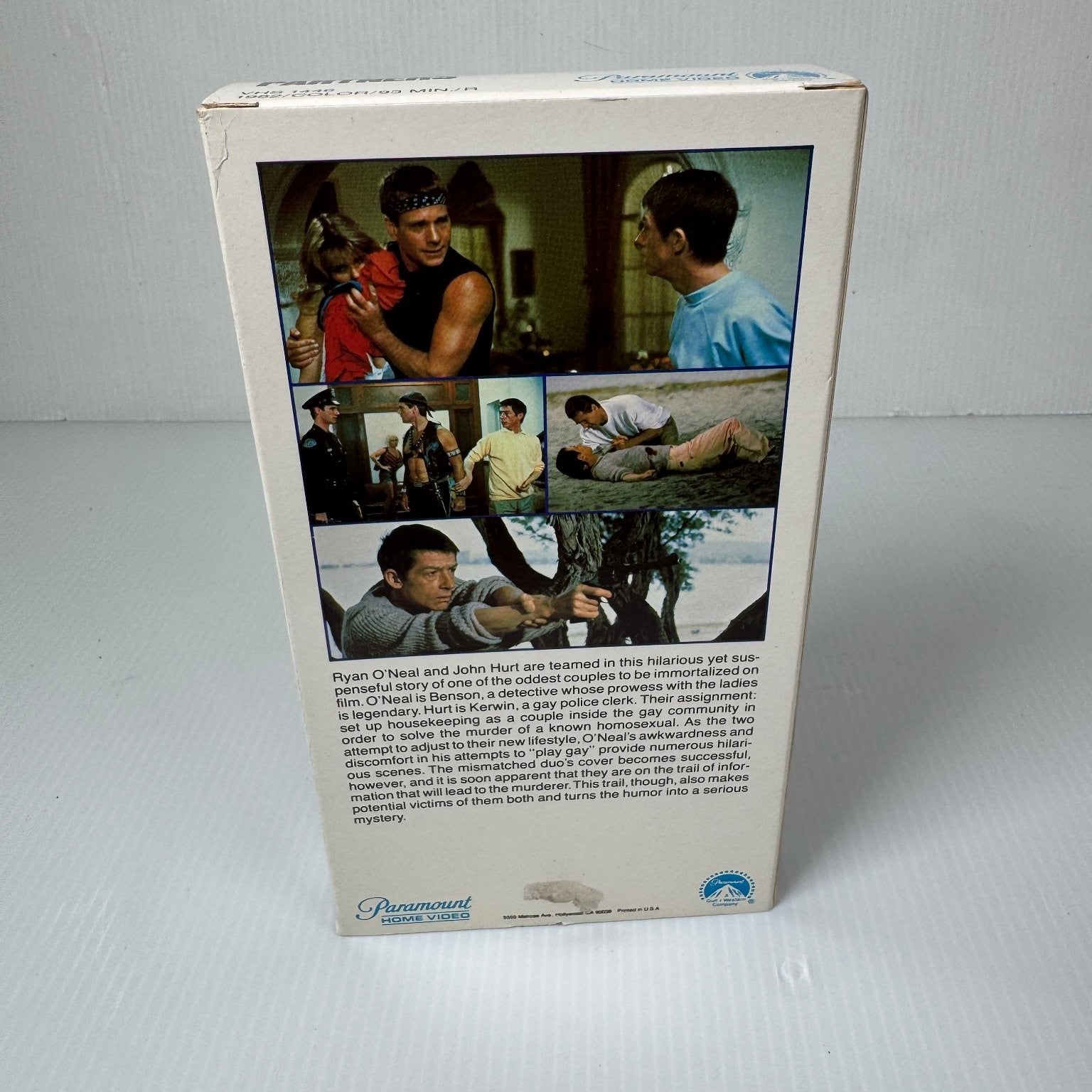 Partners VHS 1982 Comedy Suspense Original Release Paramount Home Video