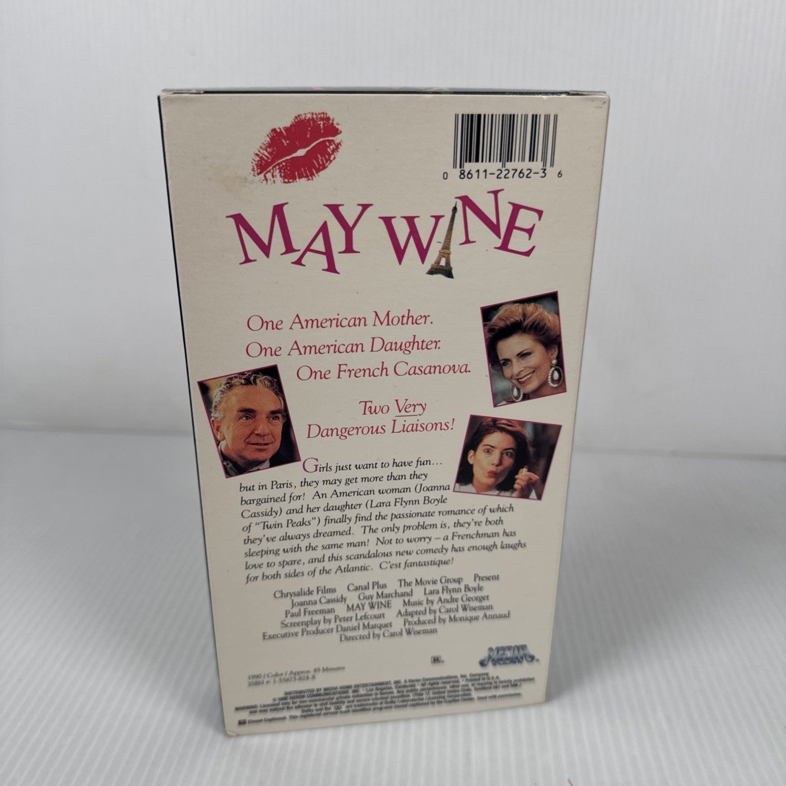 May Wine (VHS, 1990) Media 1991 Lara Flynn Boyle Romantic Comedy