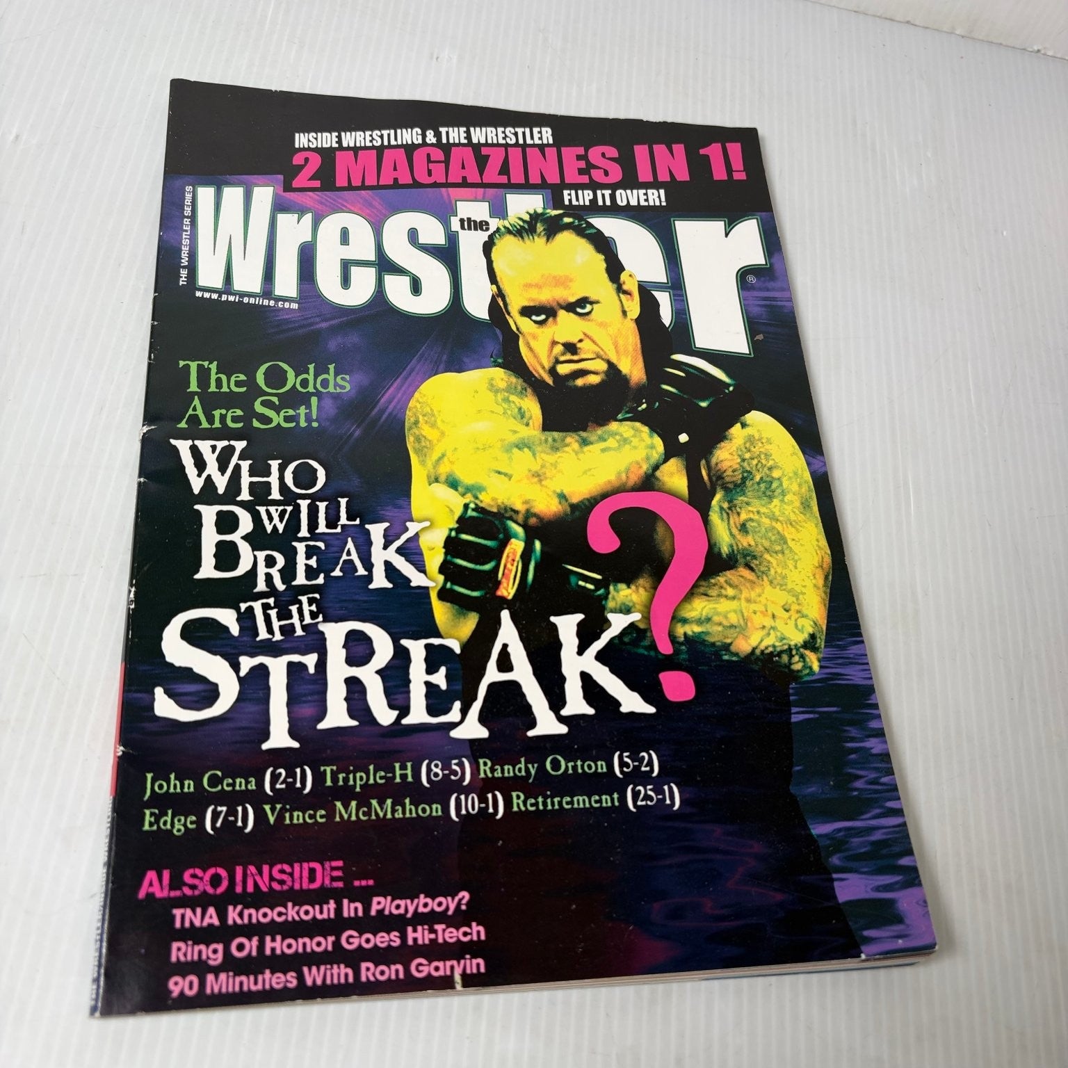 Inside Wrestling & The Wrestler Magazine July 2009 WrestleMania 25th Anniversary