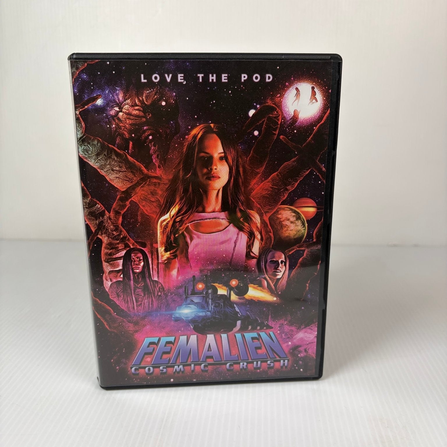 FEMALIEN COSMIC CRUSH DVD (2022) Sci-Fi Horror Space Opera Full Moon Features