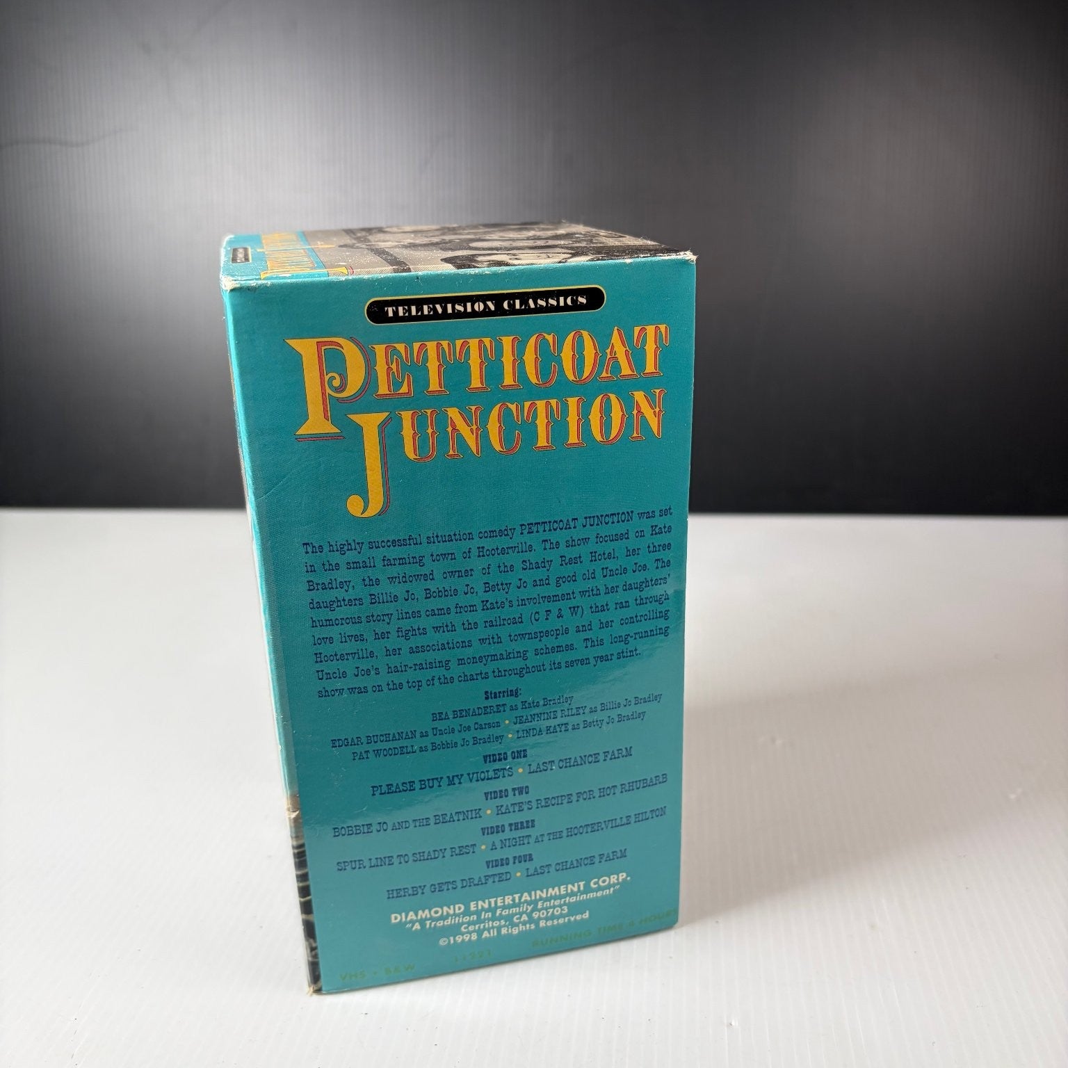 Petticoat Junction VHS 1995 Television Classics 4-Pack Diamond Entertainment