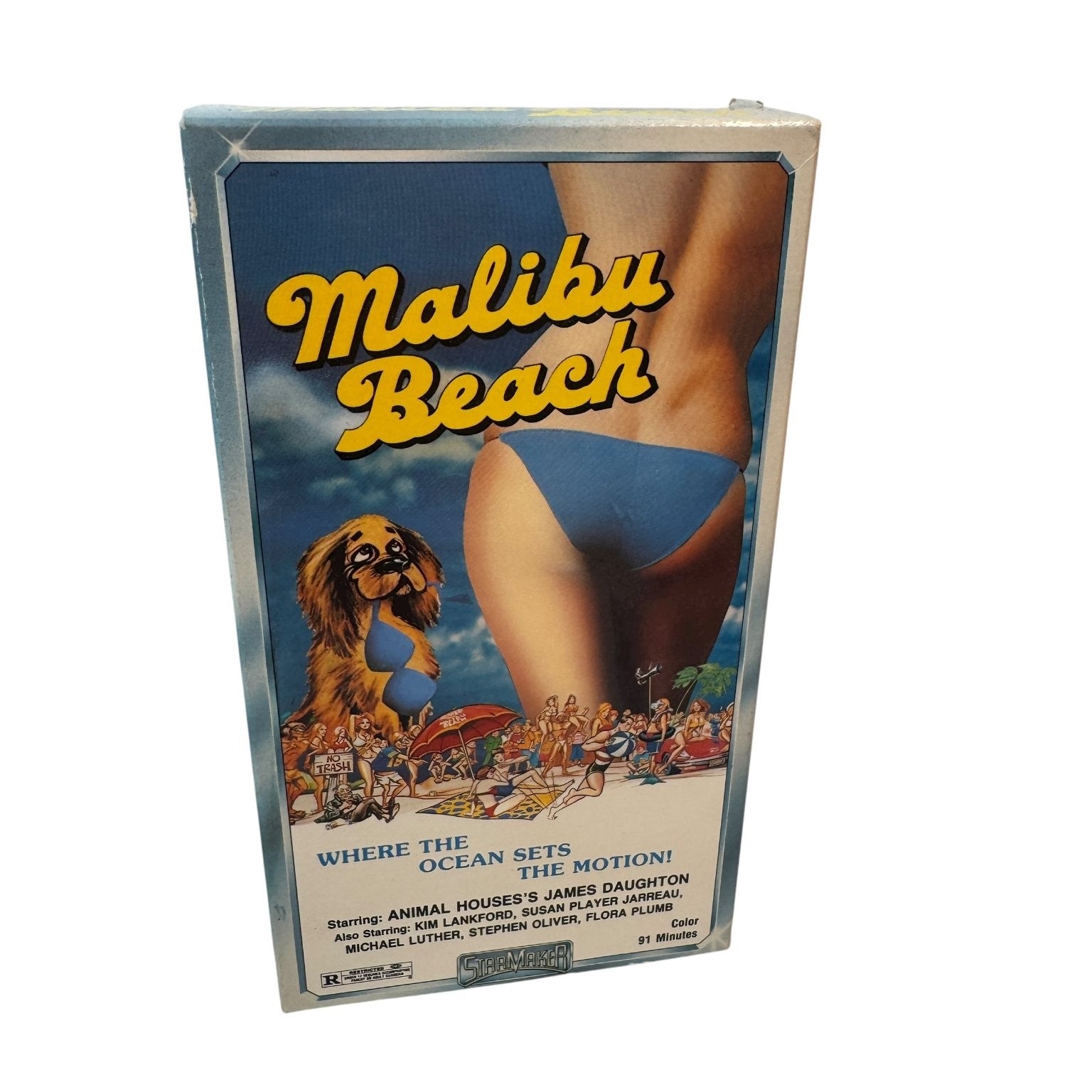 Malibu Beach VHS 1989 Comedy Original Release StarMaker Entertainment