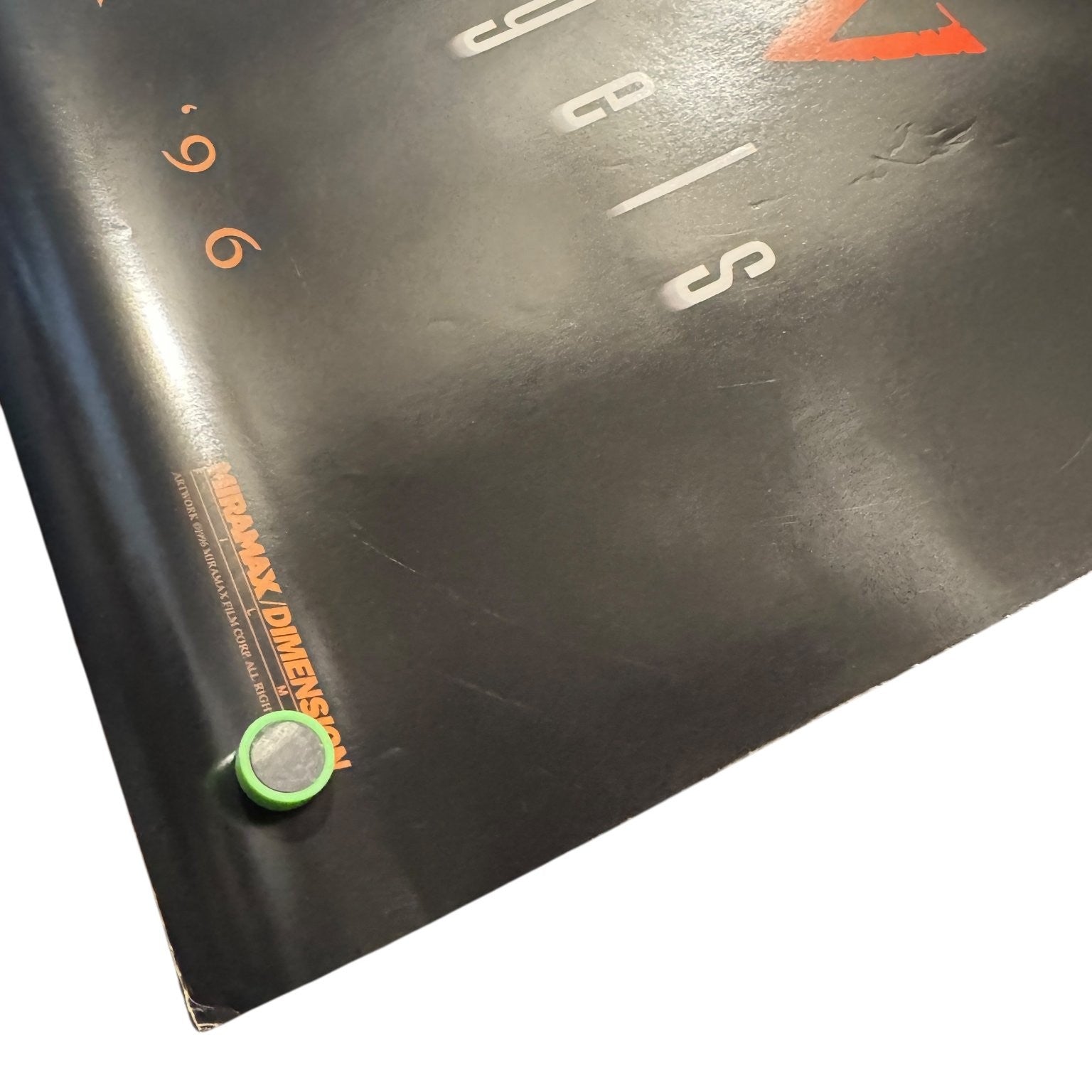 Vintage The Crow City of Angels 1996 One Sheet Movie Poster 27x40 Double Sided