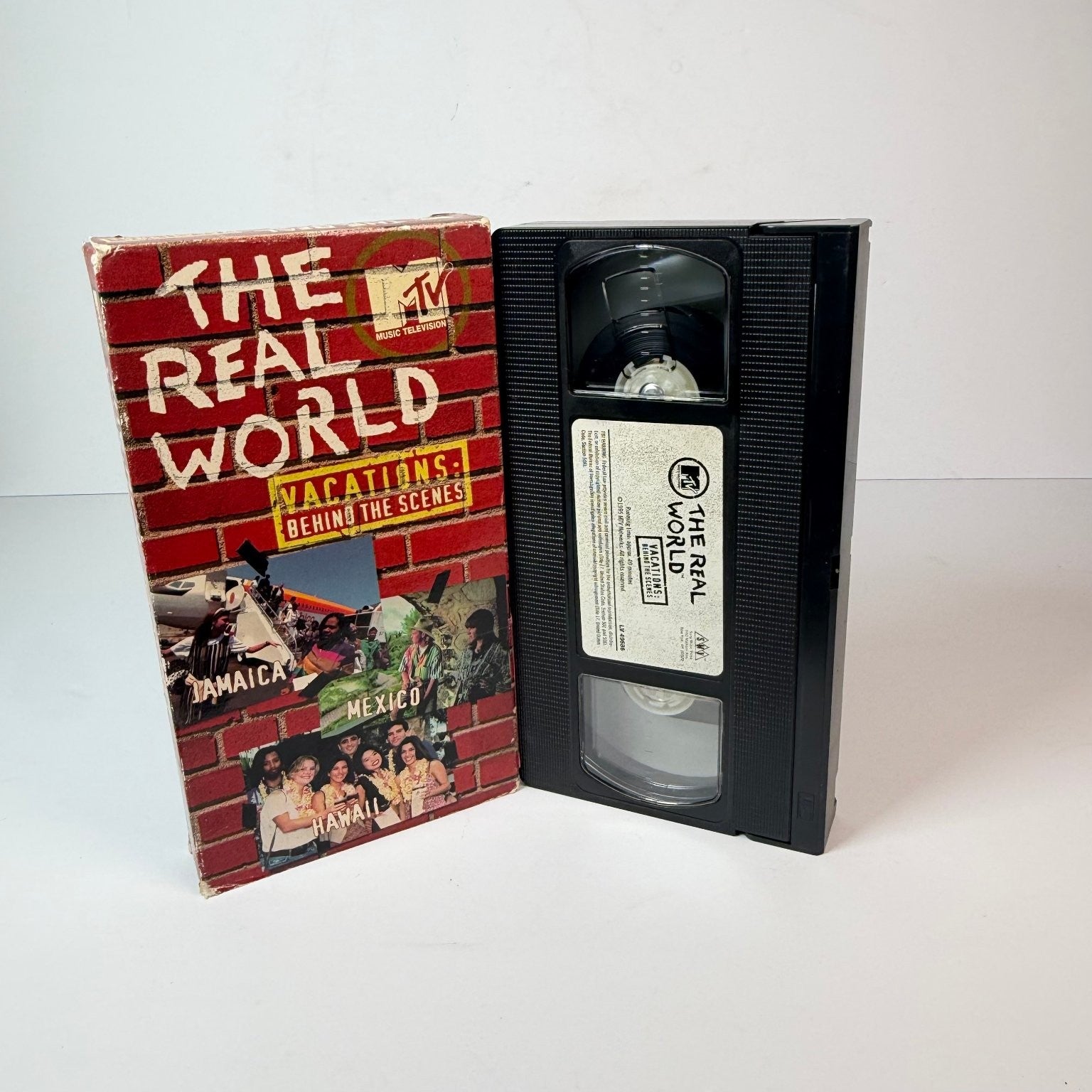 The Real World Vacations VHS 1993 Reality TV MTV Behind The Scenes