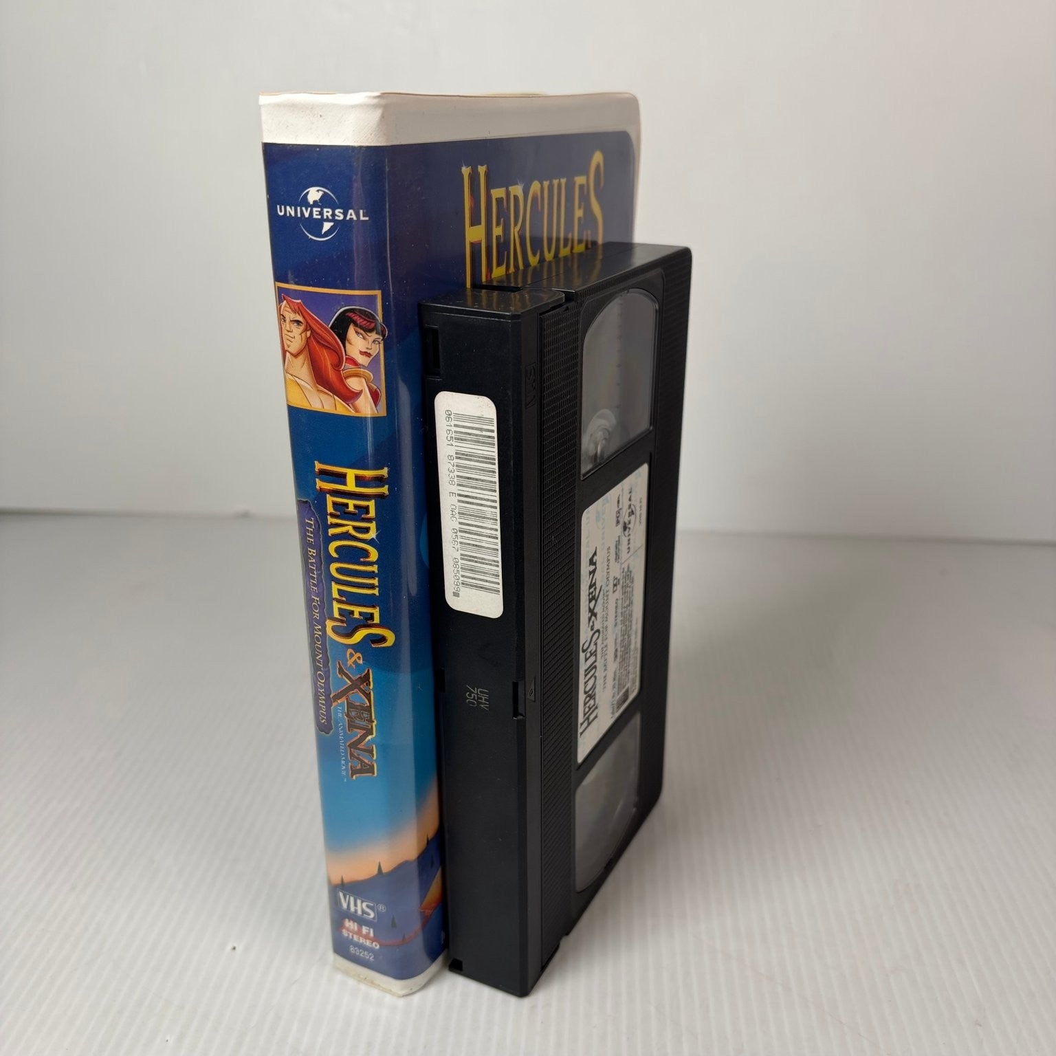 Hercules & Xena The Battle for Mount Olympus VHS 1998 Animated Movie Universal