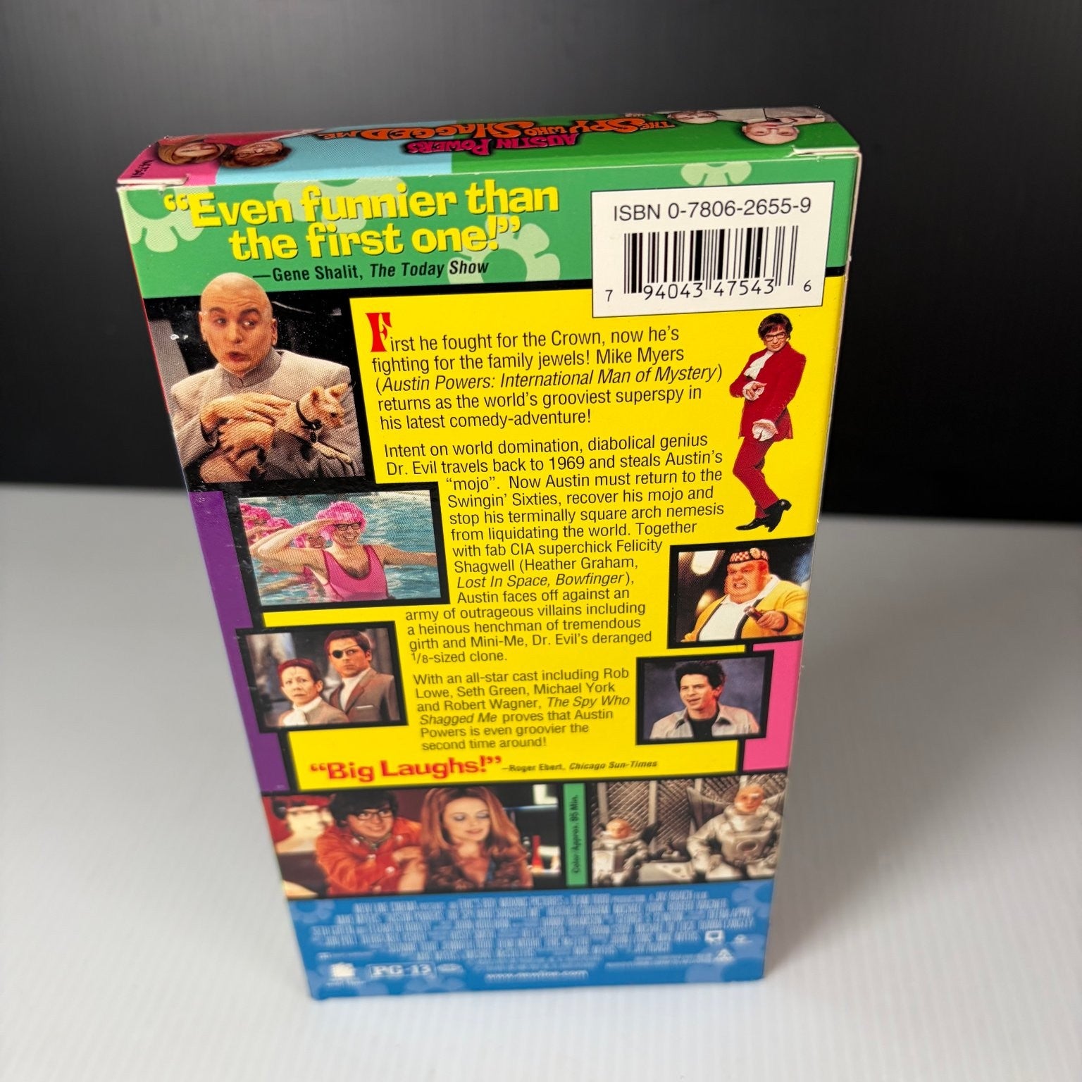 Austin Powers The Spy Who Shagged Me VHS 1999 Comedy New Line Home Video