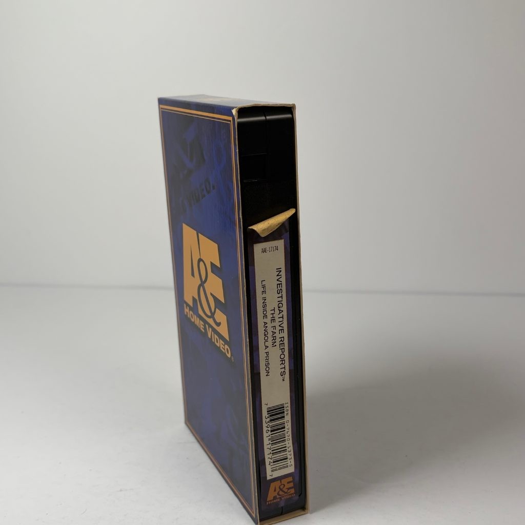 Investigative Reports The Farm Life Inside Angola Prison VHS A&E Home Video