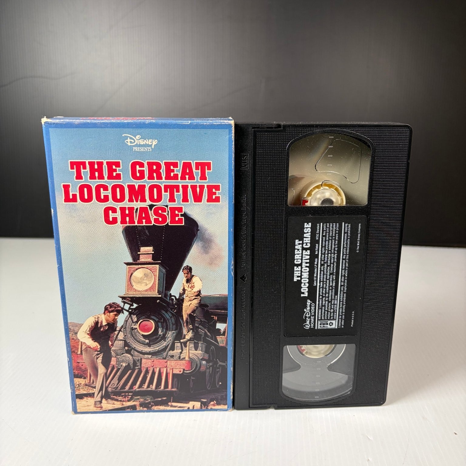 The Great Locomotive Chase VHS 1956 Adventure Disney Home Video
