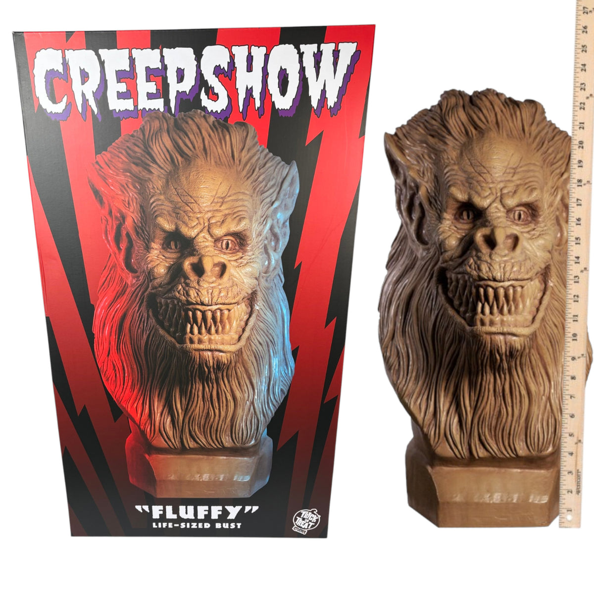 Official Creepshow Fluffy the Crate Beast 23” Bust from Trick or Treat Studios