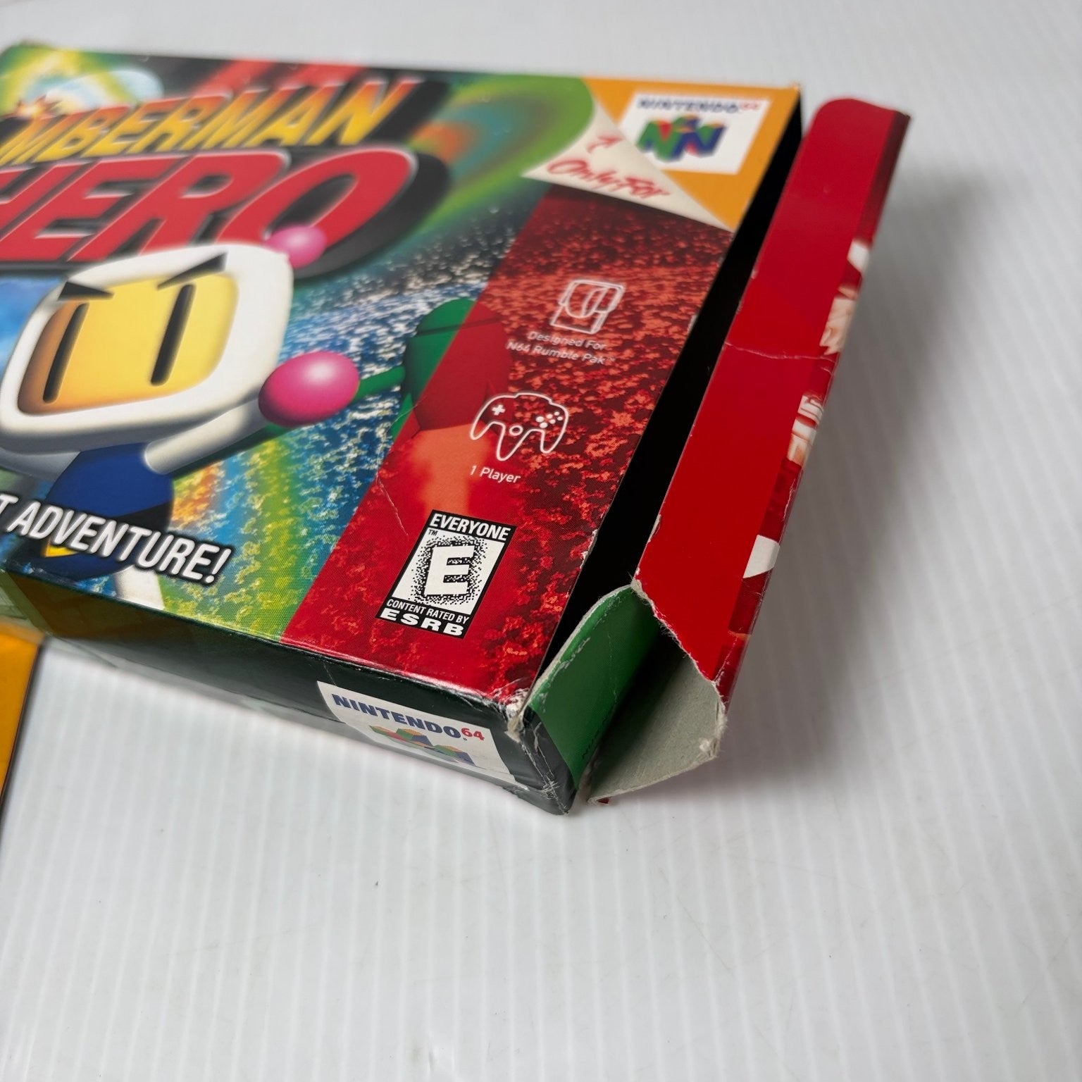 Bomberman Hero Nintendo 64 Video Game Action Adventure Complete in Box CIB