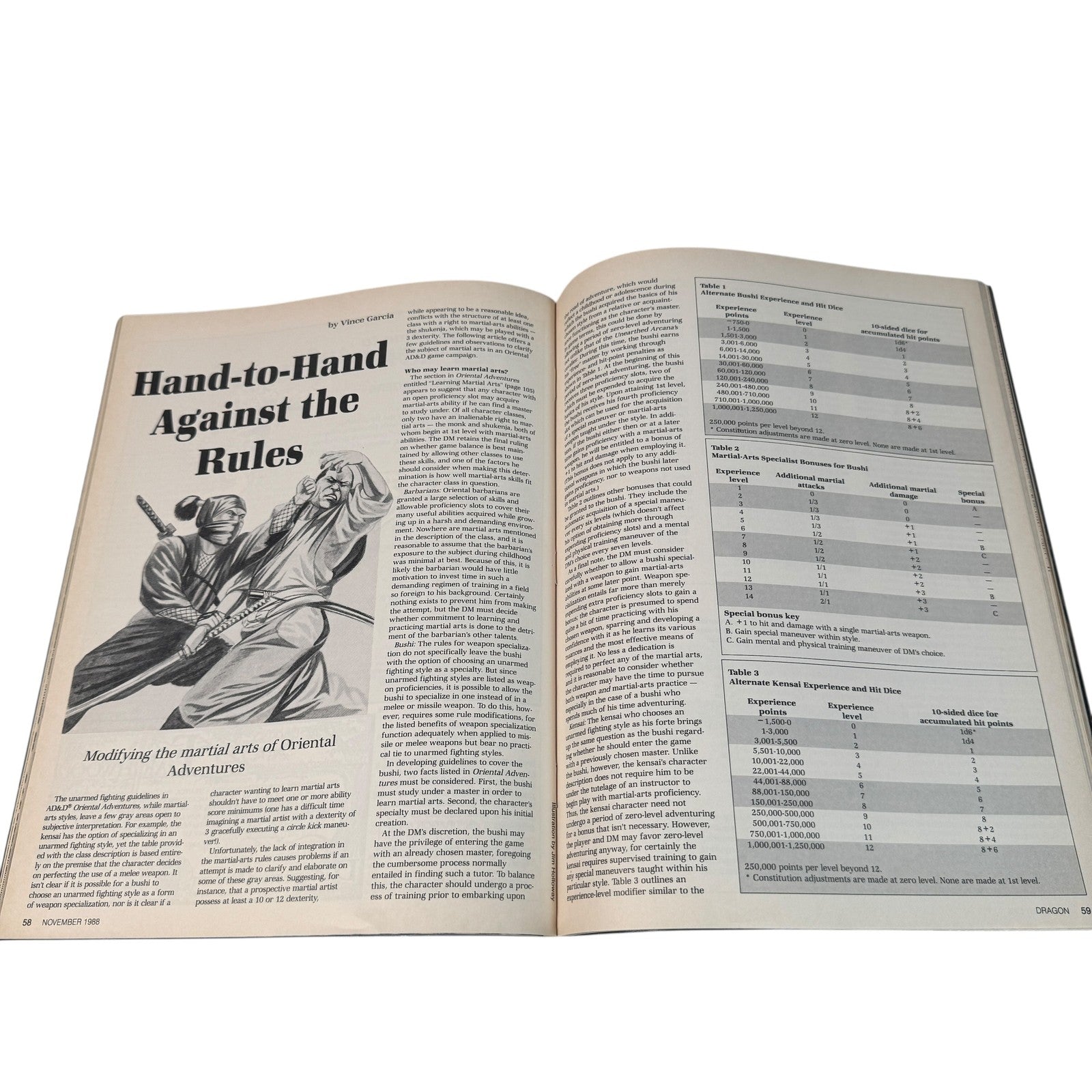 VTG Dragon Magazine #139 TSR 1988 Fantasy RPG Dungeons & Dragons Cthulhu Seances