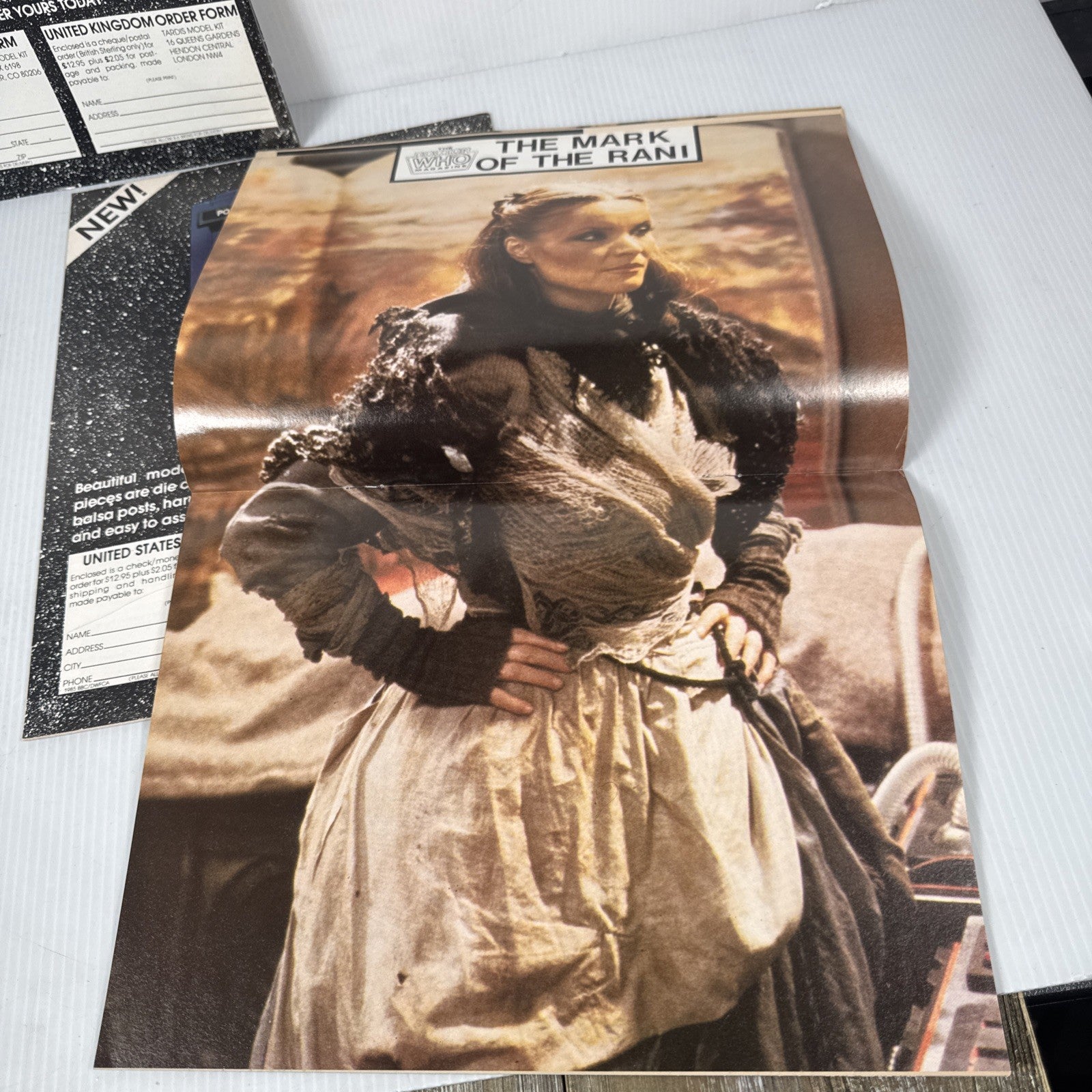 Vintage Doctor Who Magazine Backissues 102, 103, 105 By Marvel UK 1985