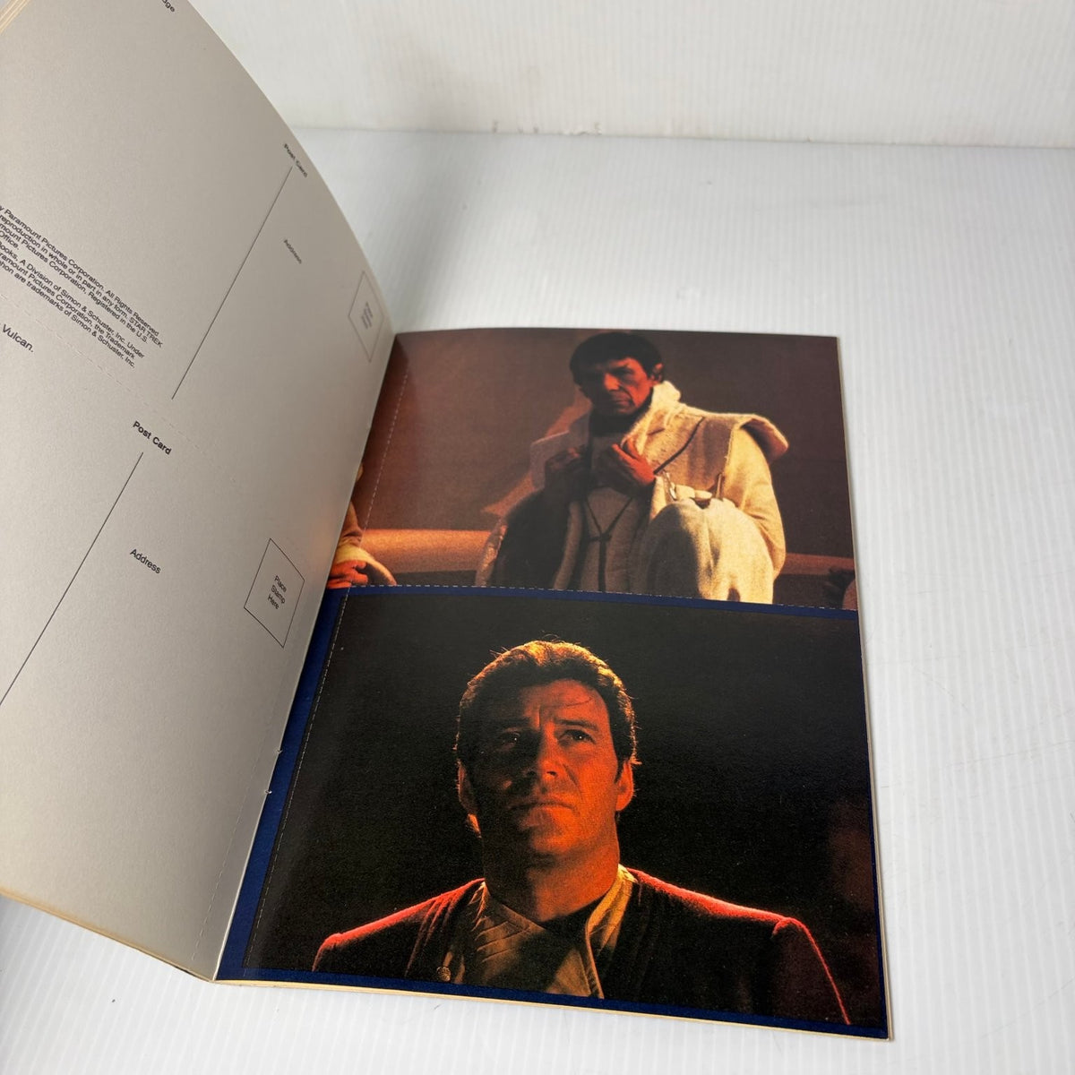 Star Trek III The Search for Spock Postcard Book 1984 Movie Memorabilia