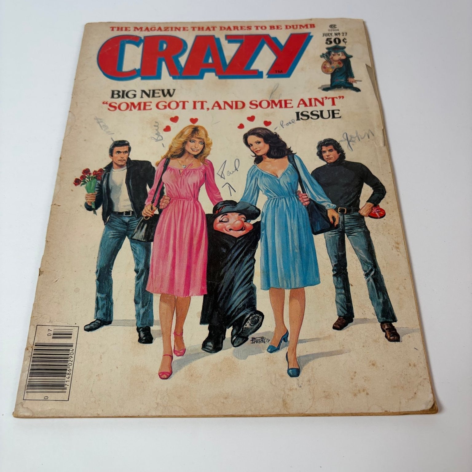 Crazy Magazine July 1977 "Some Got It, And Some Ain't" Happy Days Parody