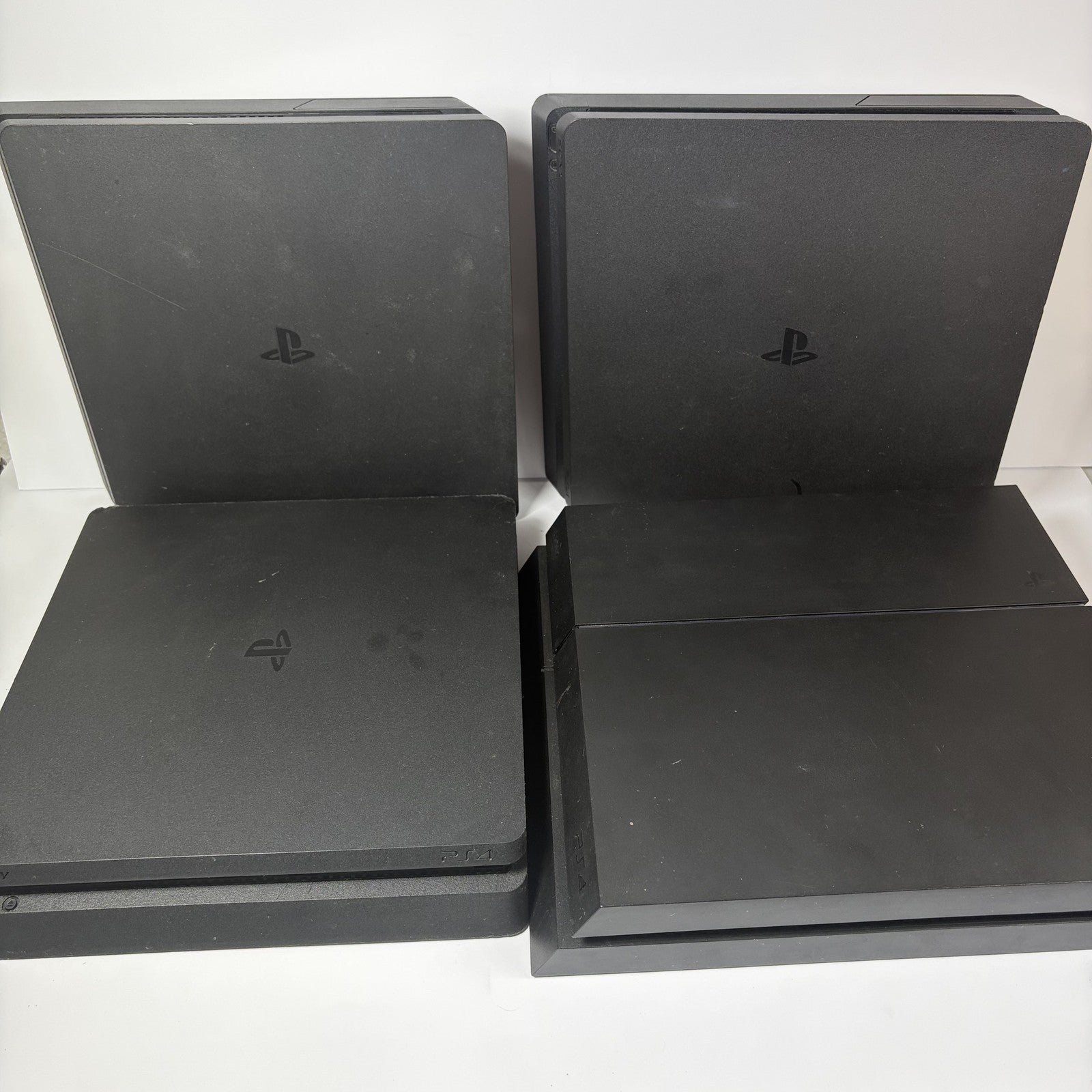 AS IS Sony PlayStation 4 PS4 Lot of 4 Consoles For Parts CUH-1115A, 2215B, 2215A