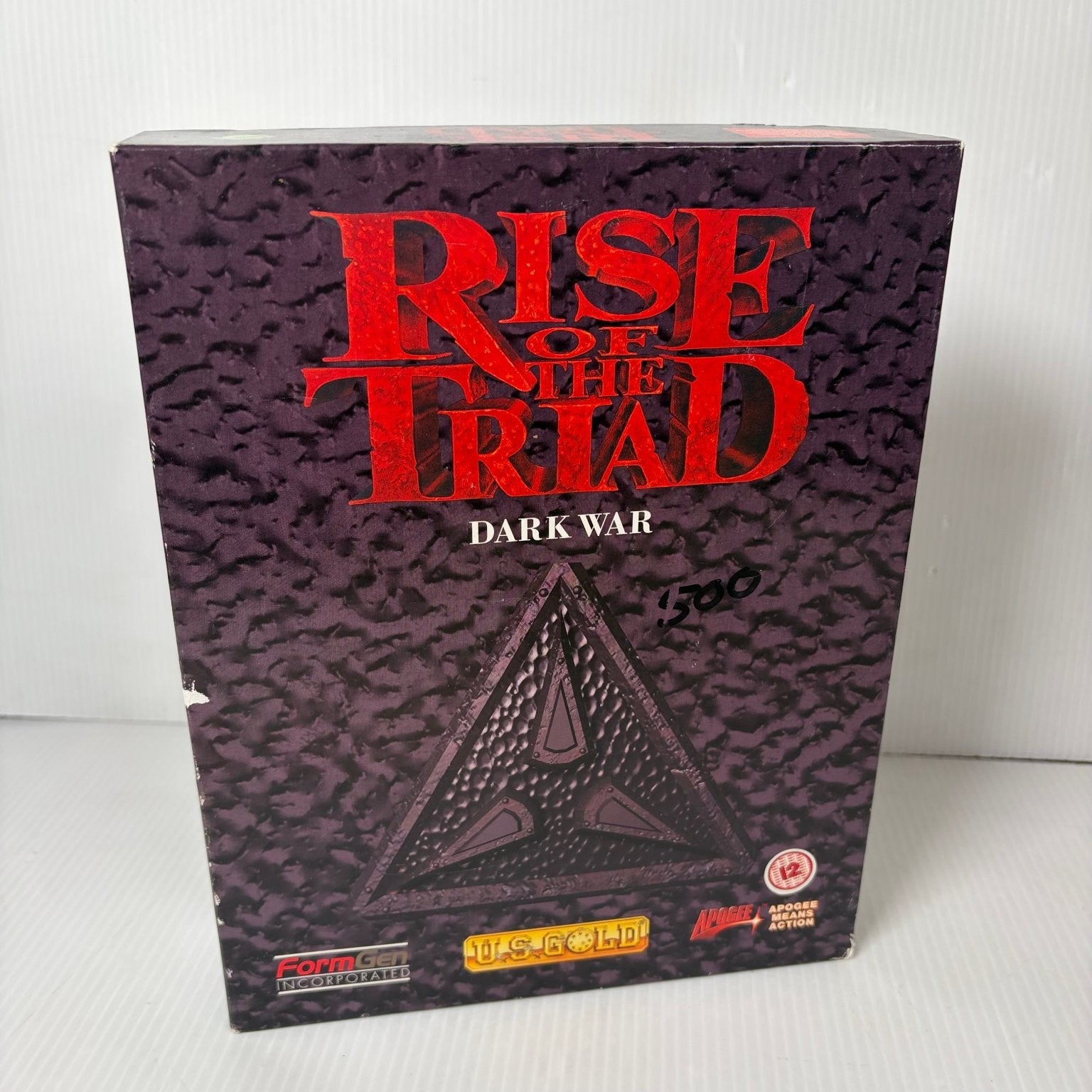 Rise of the Triad: Dark War PC Big Box Video Game 3.5" Floppy Disk w/ Power Pack