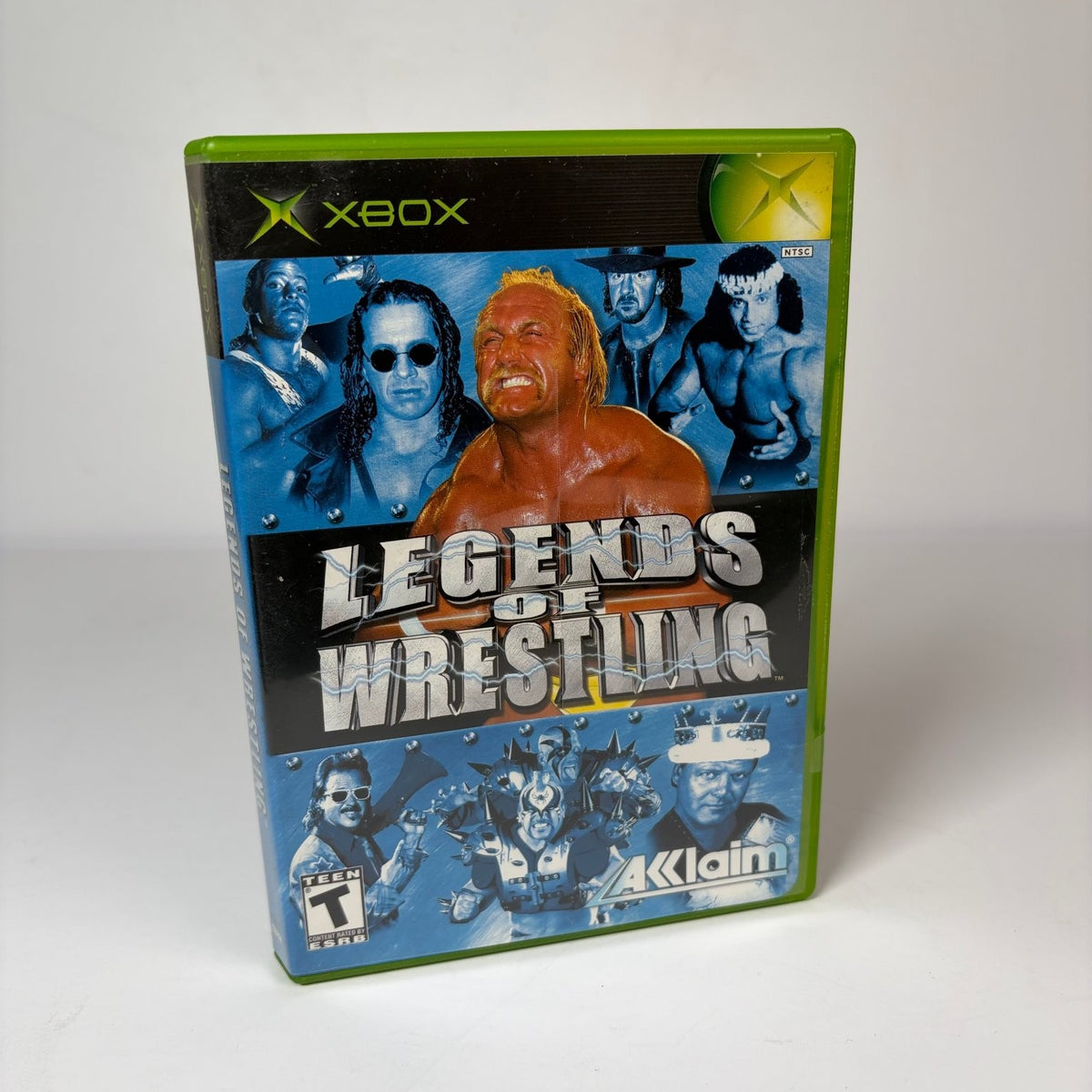 Legends of Wrestling Xbox Video Game Sports Multiplayer Complete CIB
