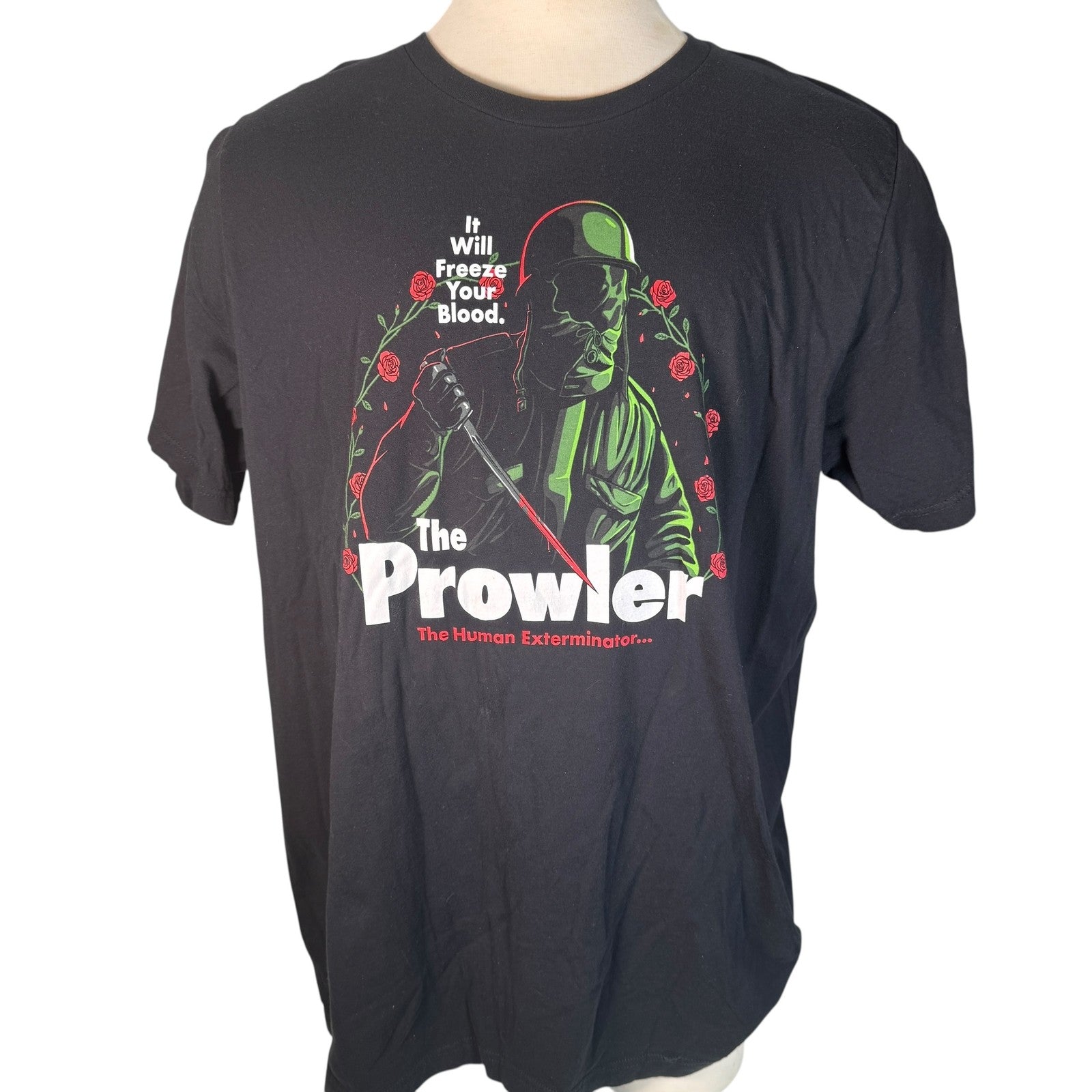 The Prowler Shirt Mens 3XL Horror Movie Slasher Tee Gutter Garbs Graphic