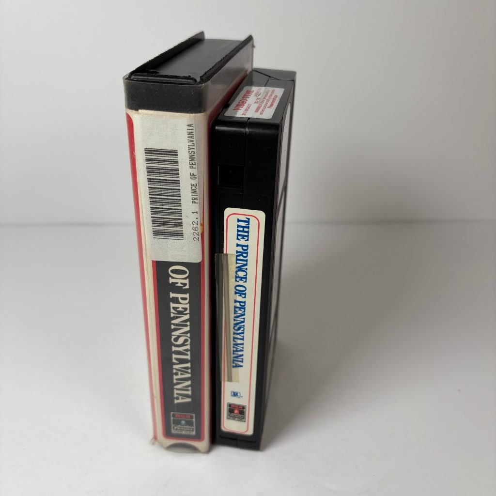 The Prince of Pennsylvania VHS Keanu Reeves Fred Ward 1988 Ex-Rental Cut Box