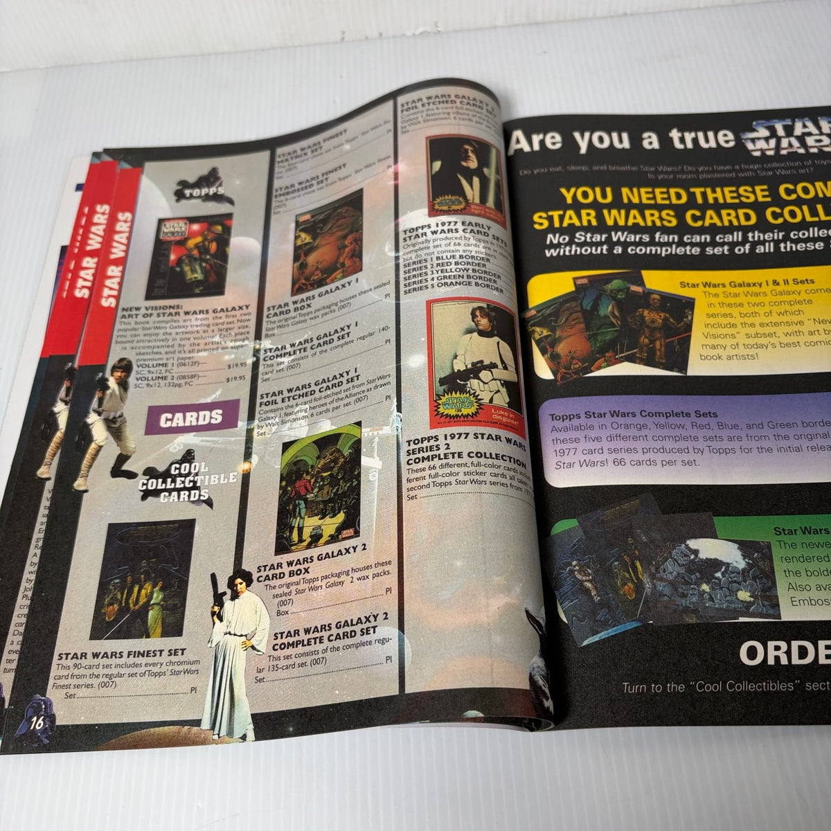 Star Wares Magazine Vol. 8 Catalog January 1997 Star Wars Trilogy Dark Horse