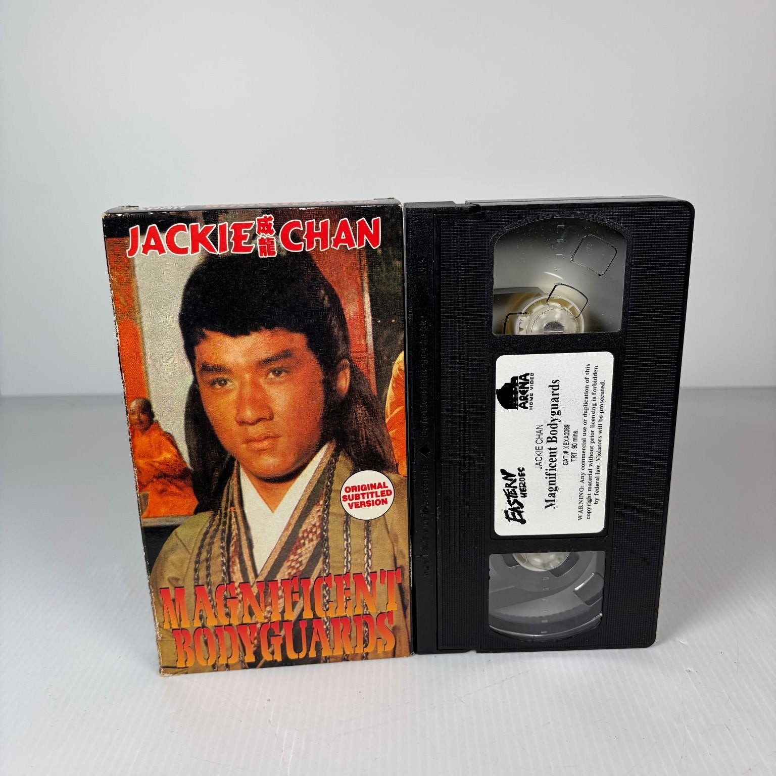 Magnificent Bodyguards VHS 1978 Jackie Chan Martial Arts Eastern Heroes