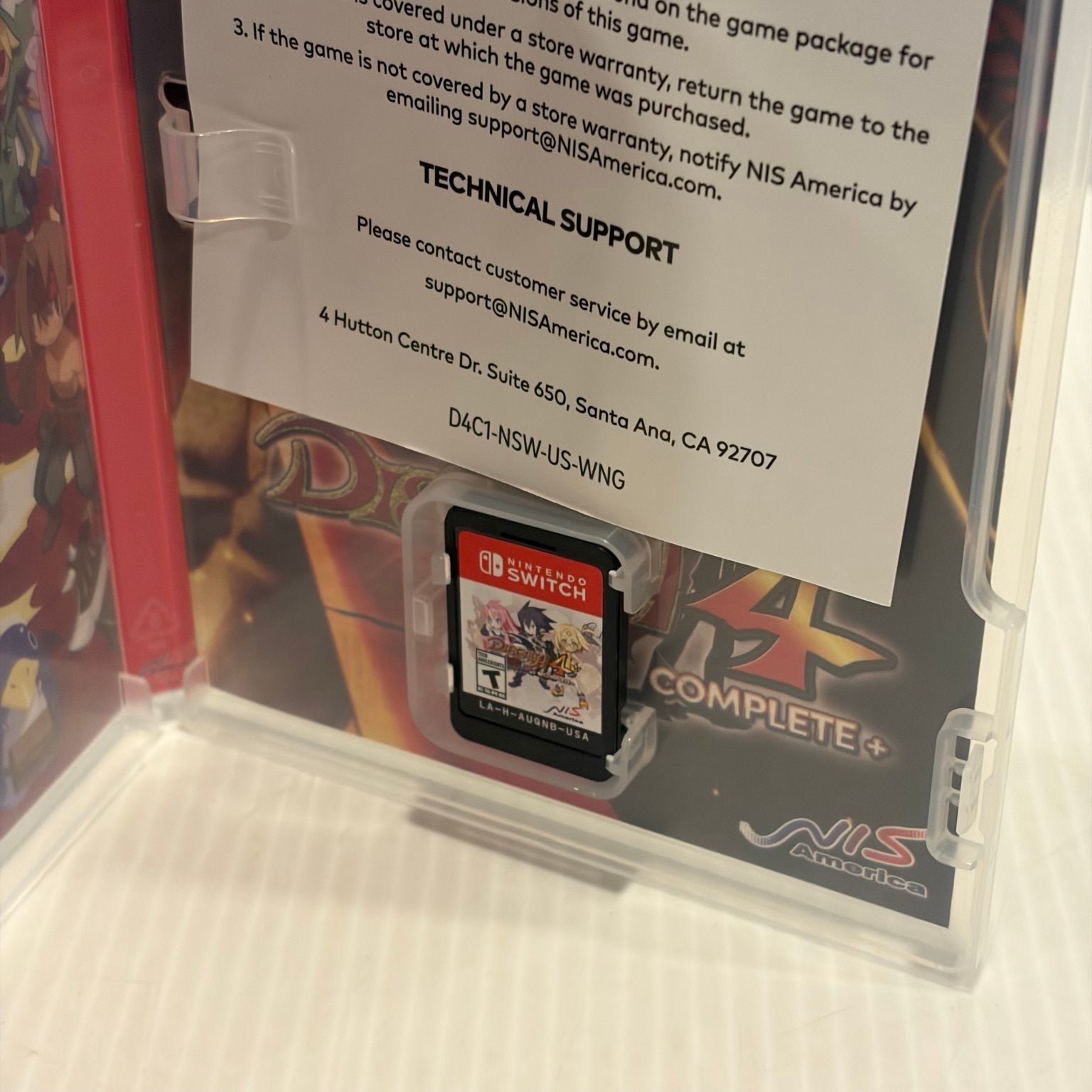 Disgaea 4 Complete+ Nintendo Switch Video Game Strategy RPG Tactical