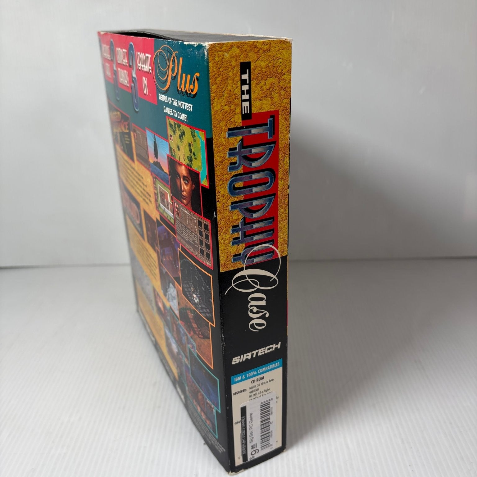 The Trophy Case Sir-Tech Big Box PC Collection Arkania Druid Jagged Alliance