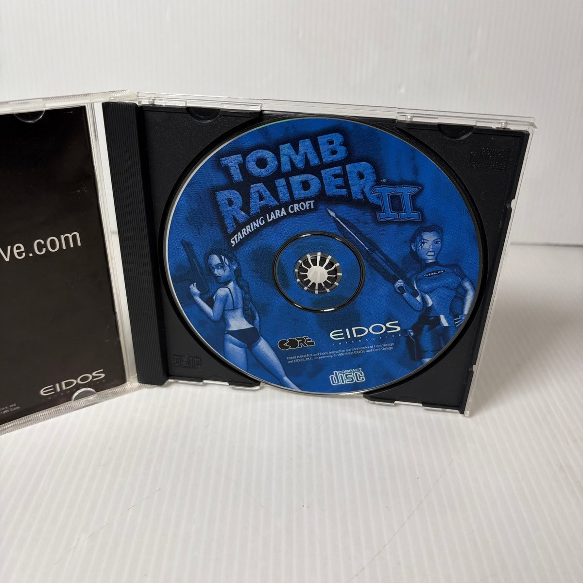 Tomb Raider II Standard PC Video Game Lara Croft Action Adventure