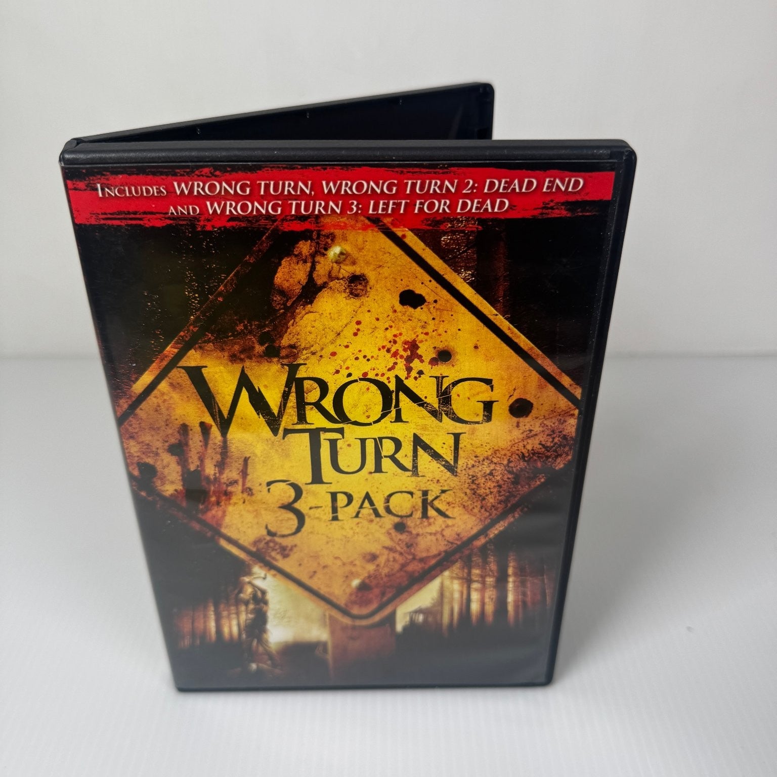 Wrong Turn 3-Pack DVD 2003-2009 Horror Trilogy Unrated Set