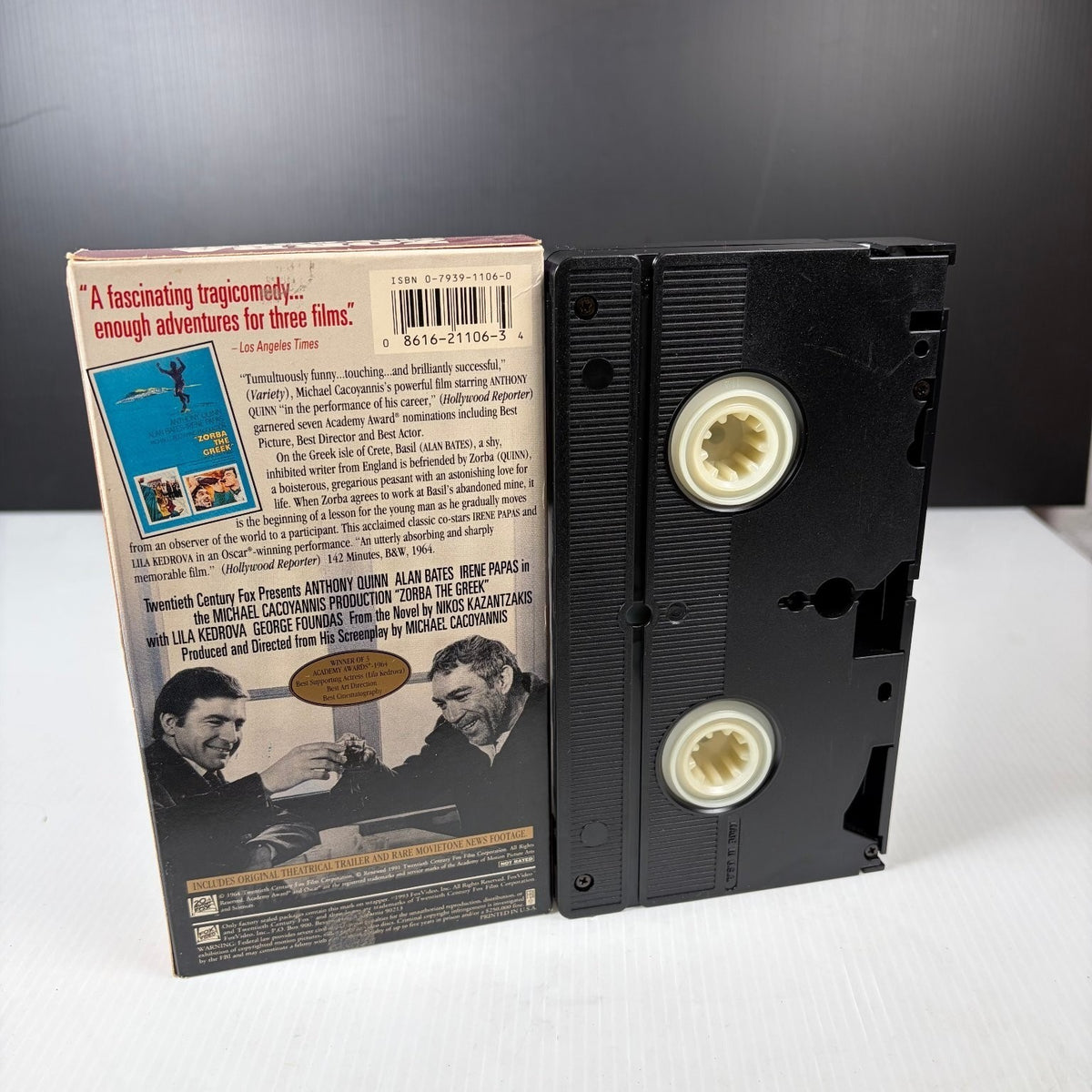 Zorba The Greek VHS 1964 Drama Original Release 20th Century Fox