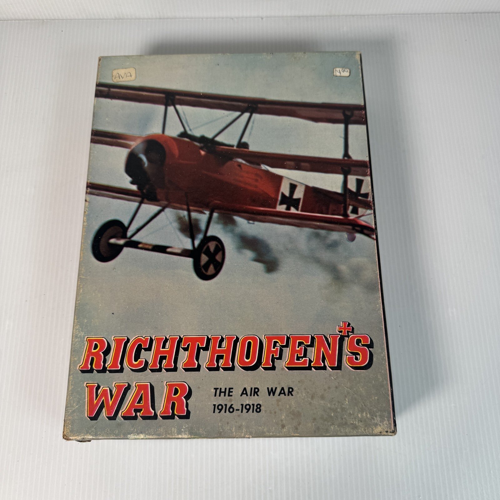 Vintage Richthofen's War Avalon Hill 1972 Board Game WWI Air Combat Set