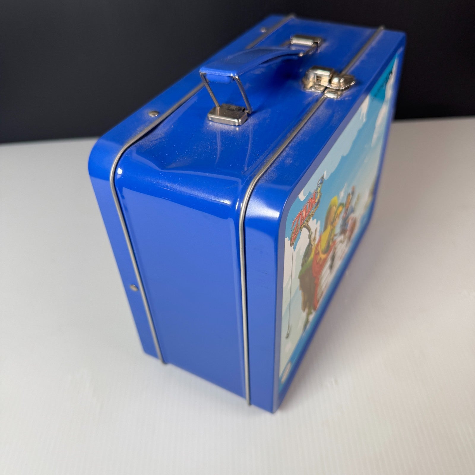 Nintendo DS ZELDA Phantom Hourglass Metal Lunch Box Carrying Case