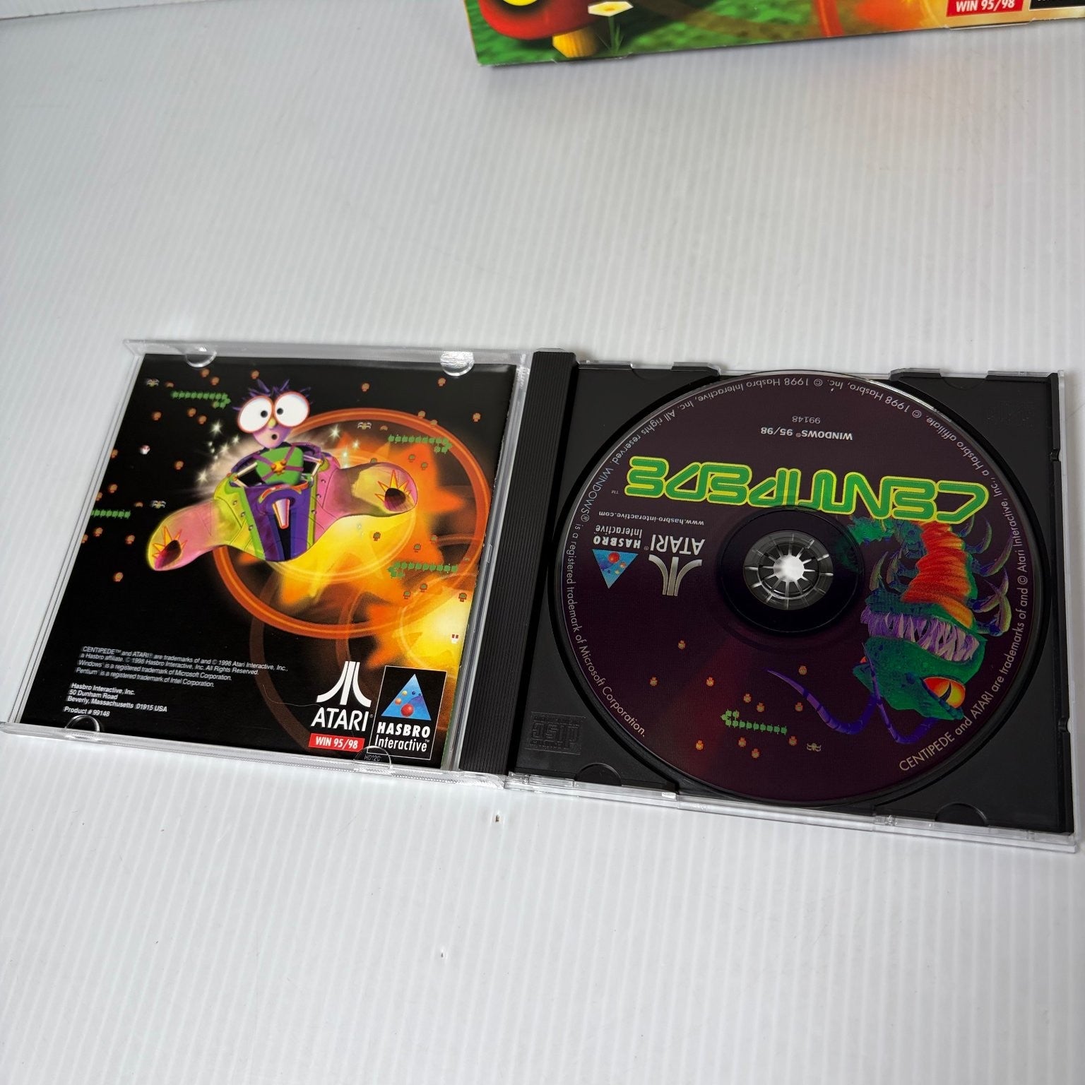 Centipede PC Windows 95 98 Video Game Classic Arcade Shooter Big Box Complete