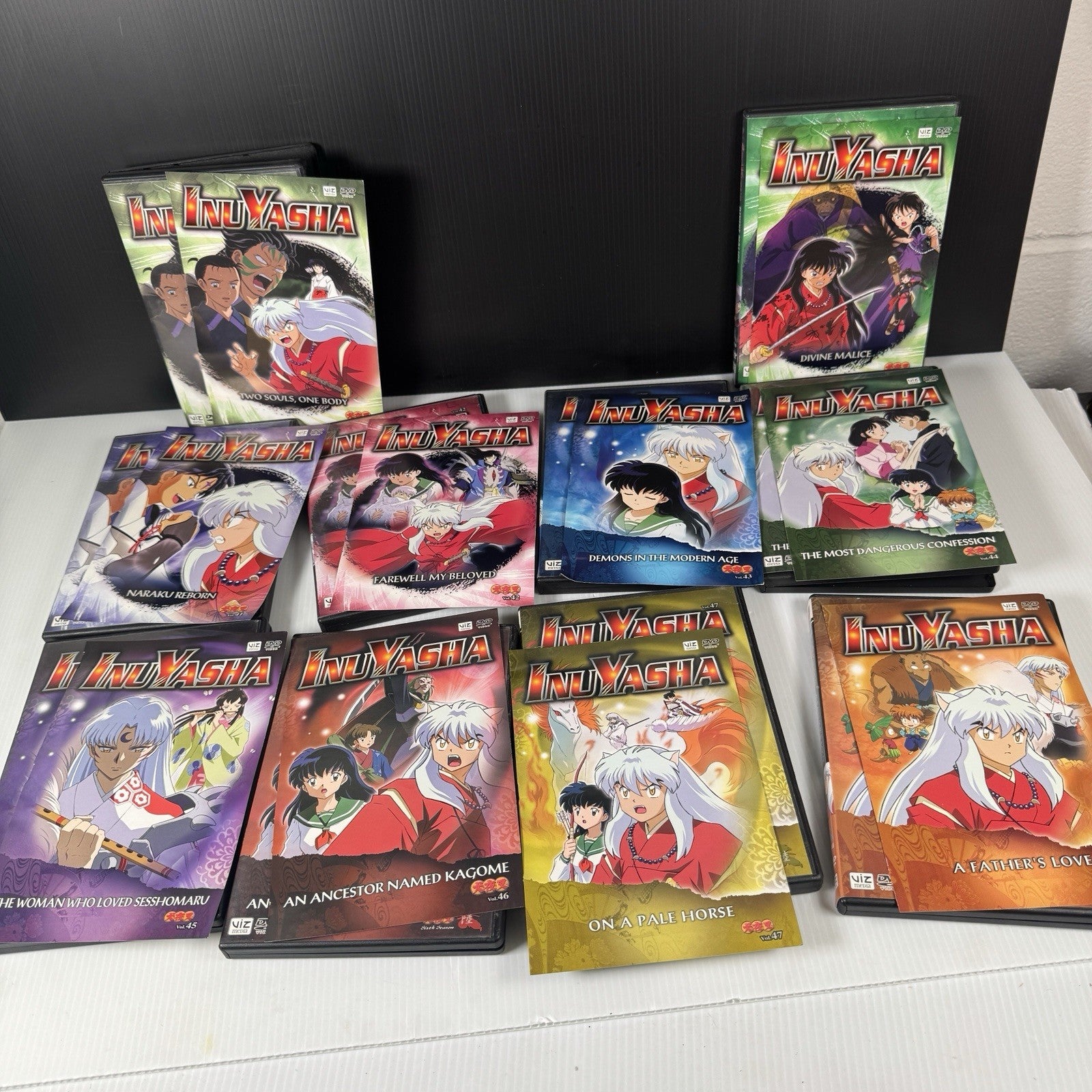 Inuyasha Anime Complete Series DVD Set 55 Volumes Bilingual US Version