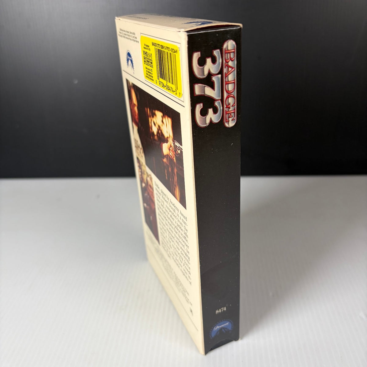 Badge 373 VHS 1990 Crime Thriller Original Release Paramount Pictures