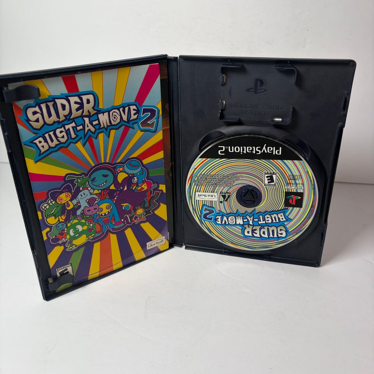 Super Bust-A-Move 2 PlayStation 2 PS2 Game Complete CIB NTSC U/C Ubisoft TAITO