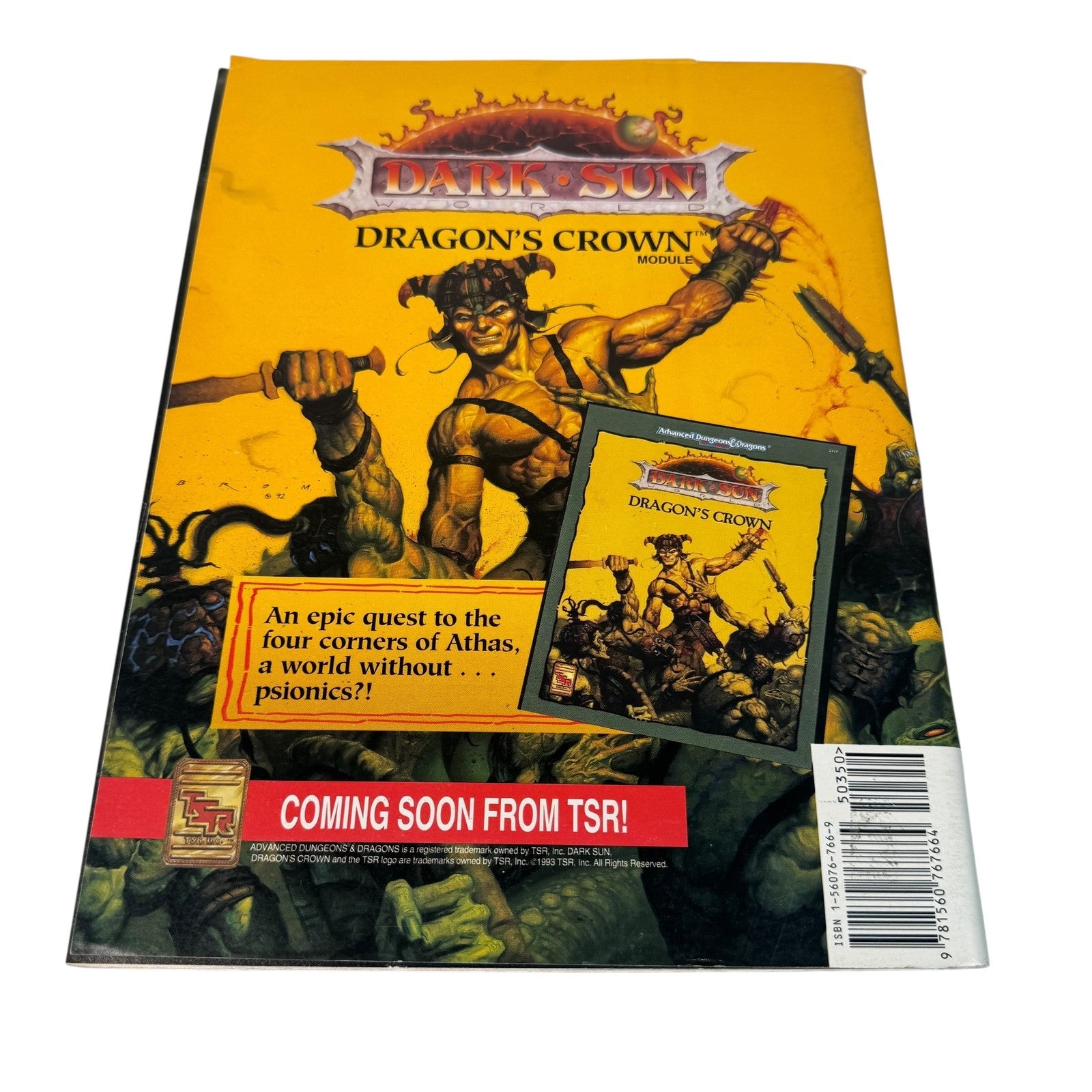 Vintage Dragon Magazine 190 TSR Dungeons & Dragons RPG Nautical Theme Softcover